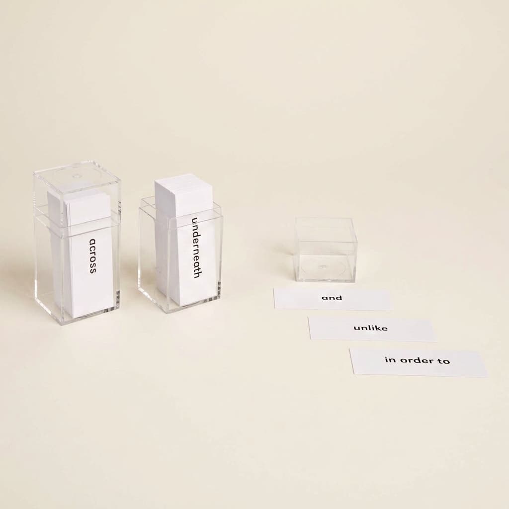 Substantiv-Etiketten für den Bauernhof - Montessori Material | Faborino