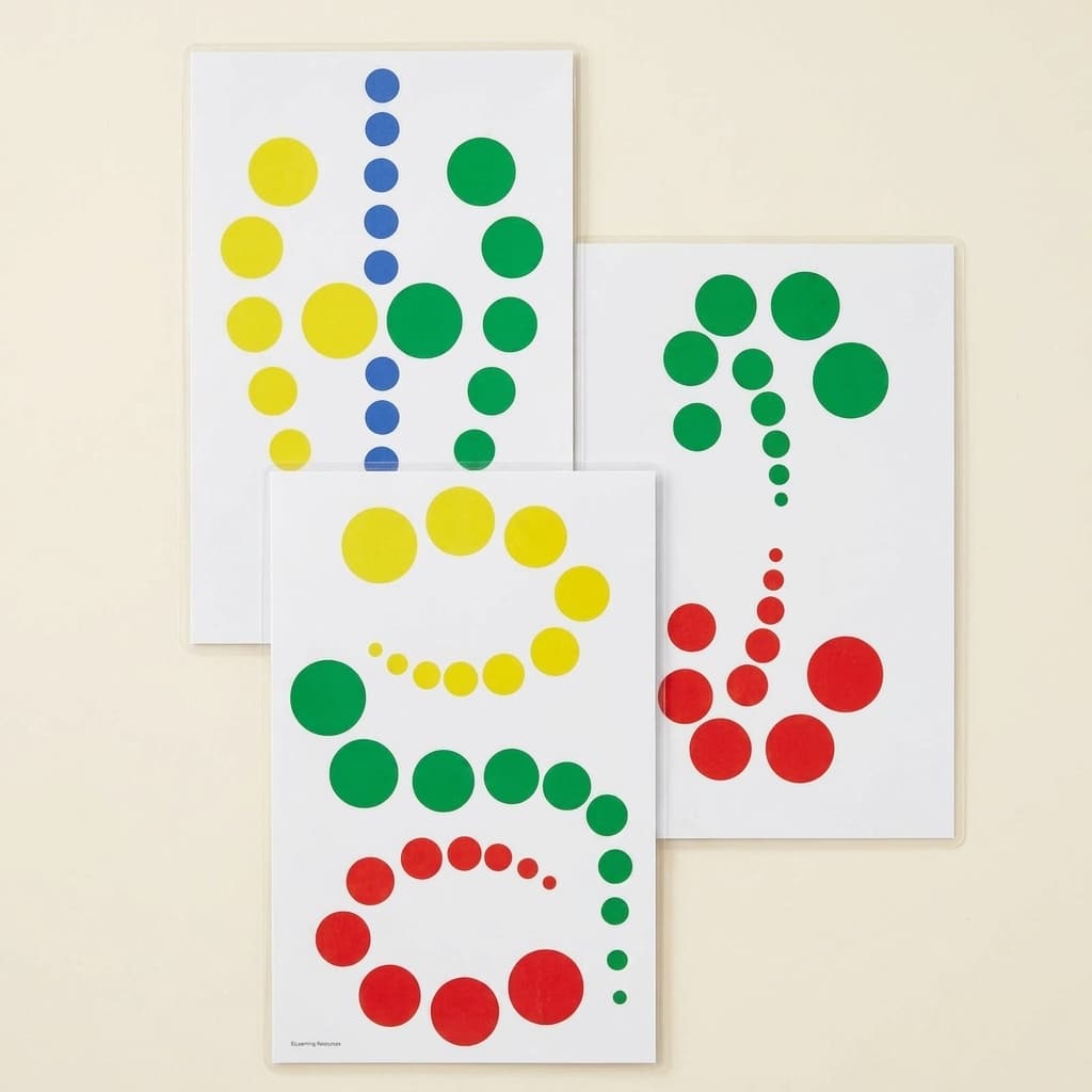 Zylinder ohne Knöpfe Musterkarten: 2D Zuordnungserweiterungen - Montessori Material | Faborino