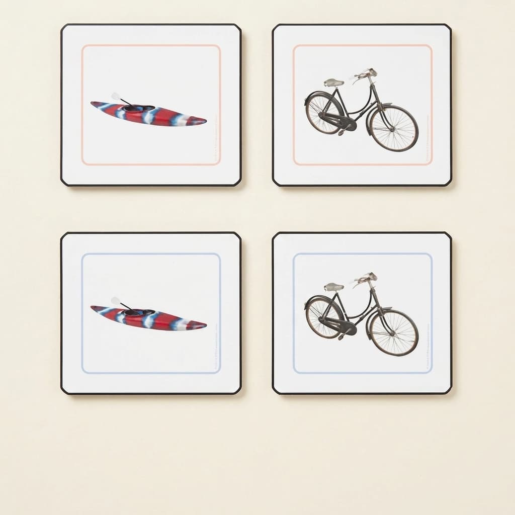 Transportmittel-Zuordnungskarten - Montessori Material | Faborino