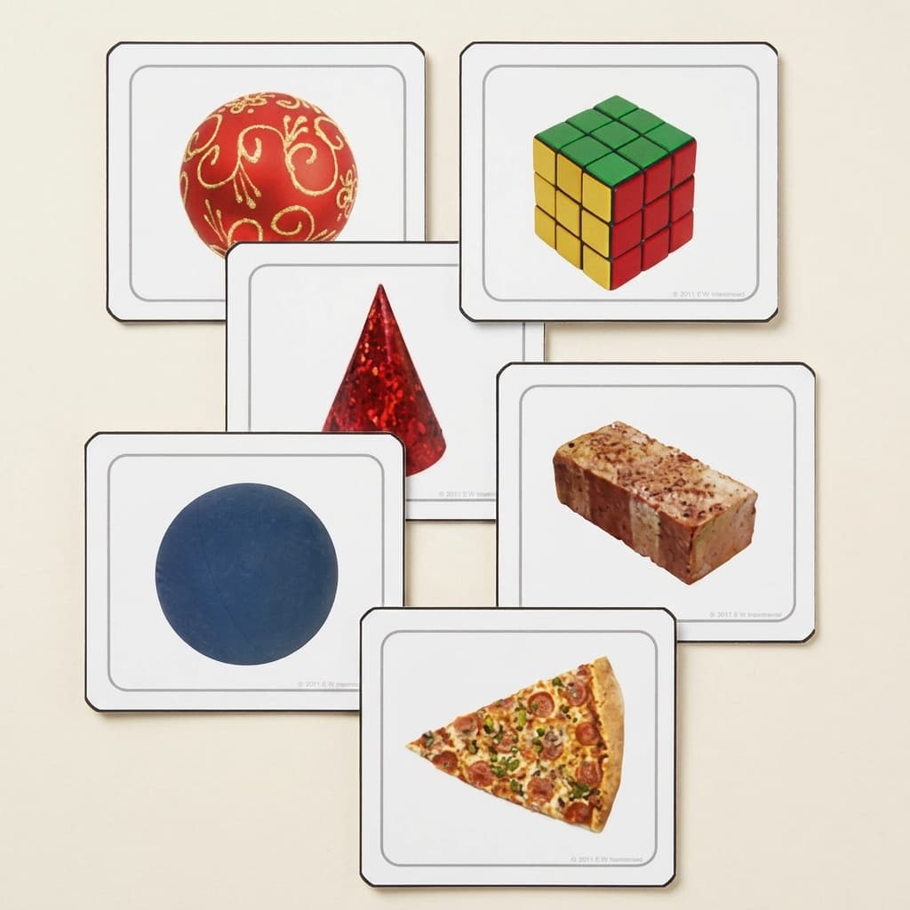 Visuelle Unterscheidung: Formen - Montessori Material | Faborino