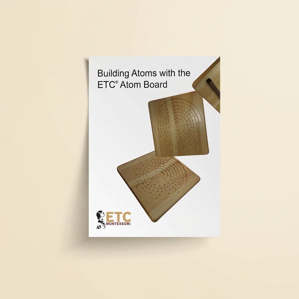 Atome bauen mit dem Atombrett - Montessori Material | Faborino