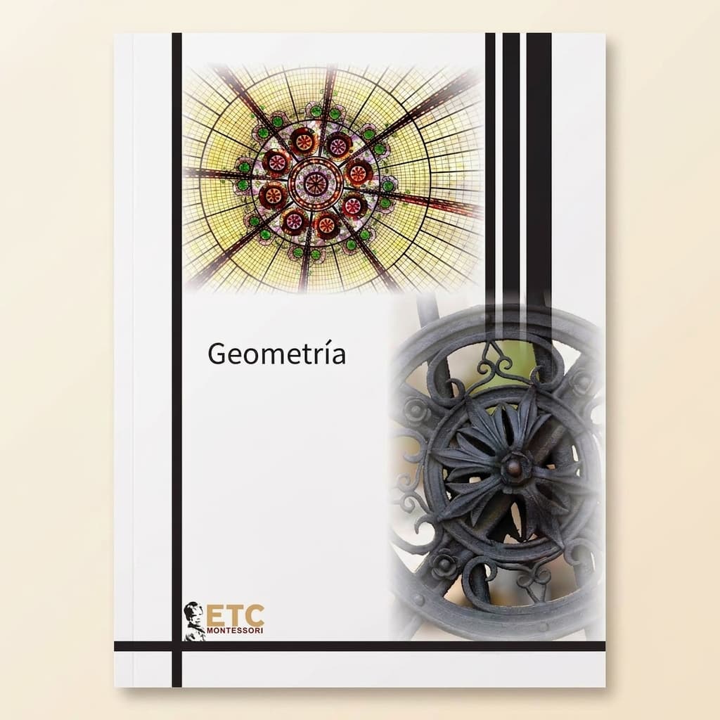 Geometrie-Dreiteilkarten - Montessori Material | Faborino