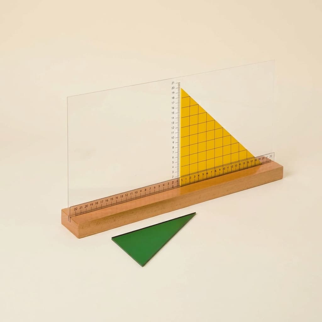 Stojan na měření výšky - Montessori Material | Faborino
