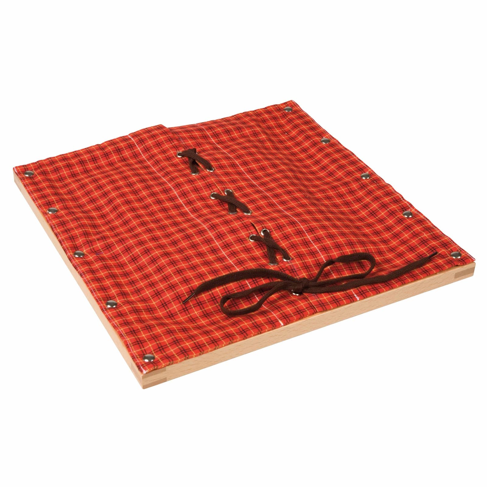 Lacing Frame — Metal Grommets with Cord Threading Practice — View 1