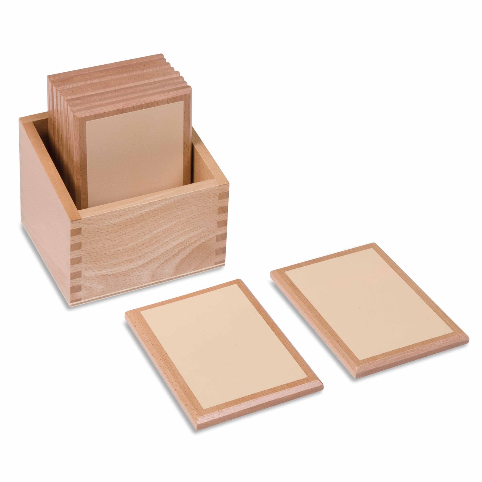 Smooth Gradation Tablets — Tactile Discrimination Activity — Montessori Material | Faborino