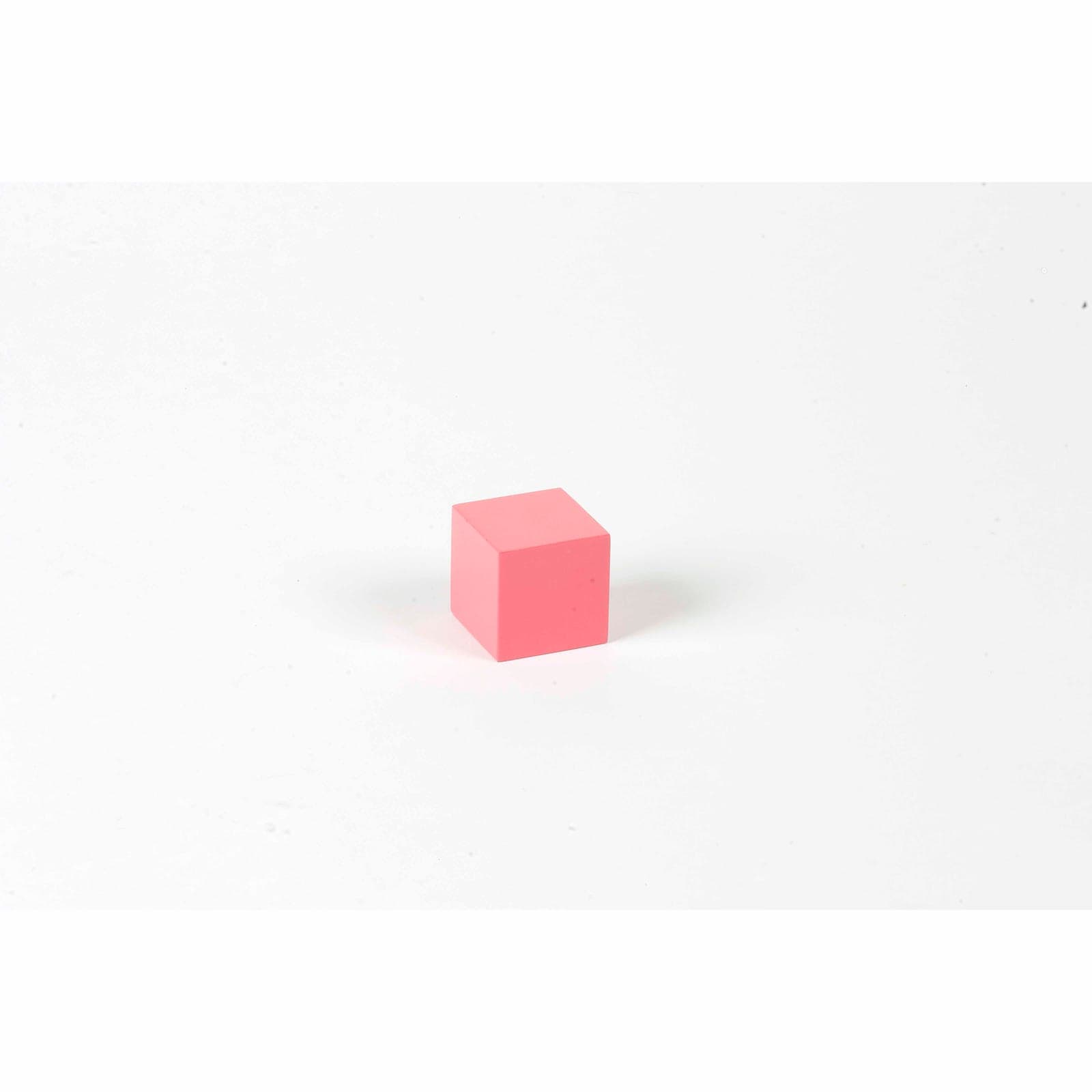 Pink Tower Cube — 3cm Individual Piece for Size Gradation — Montessori Material | Faborino
