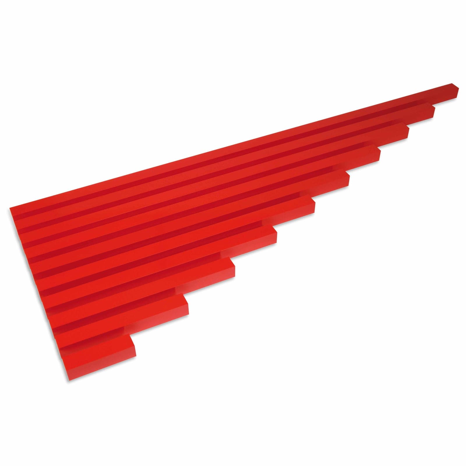 The Red Rods — Sensorial Length Material — View 1