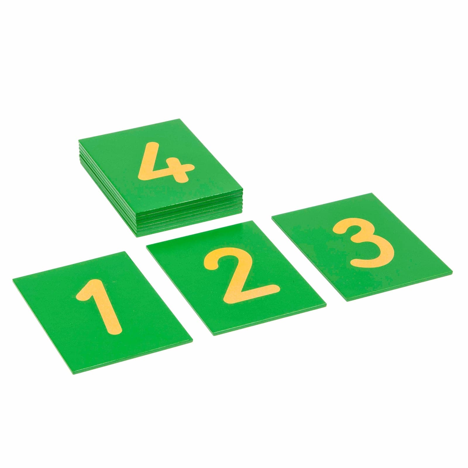 Sandpaper Numerals: International Version — Montessori Material | Faborino