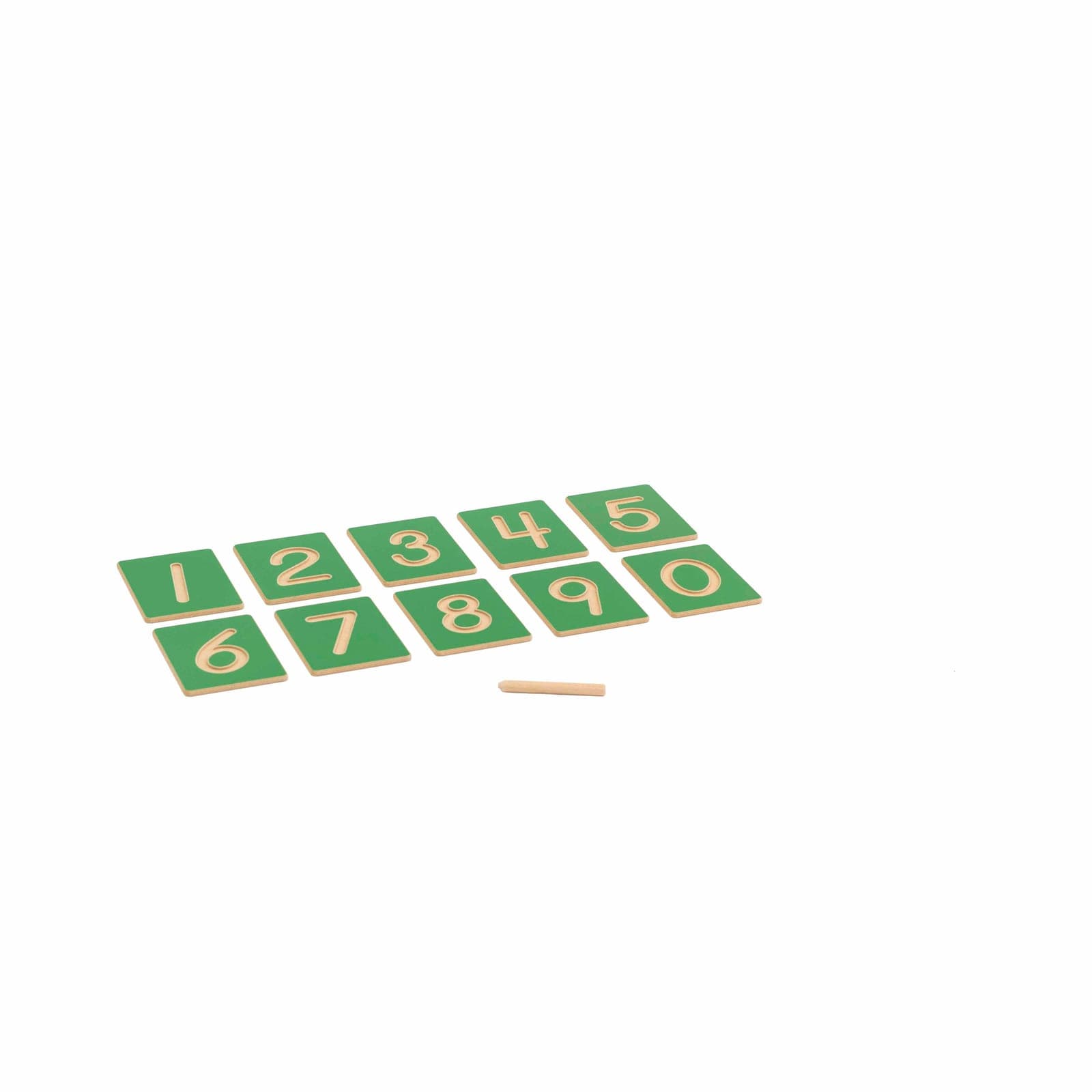Hollow Number Shapes: US Version — View 1