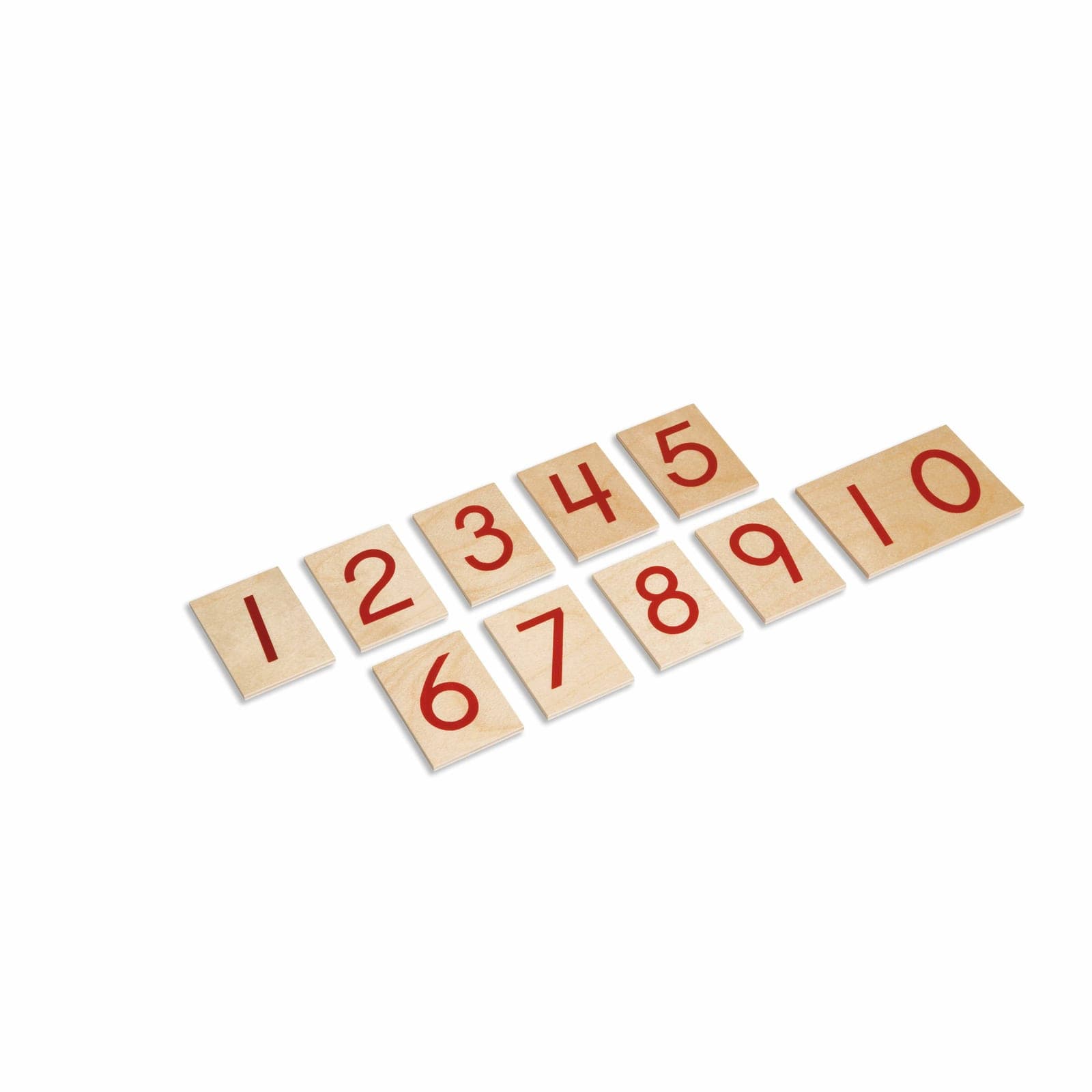 Printed Numerals: US Version — View 1