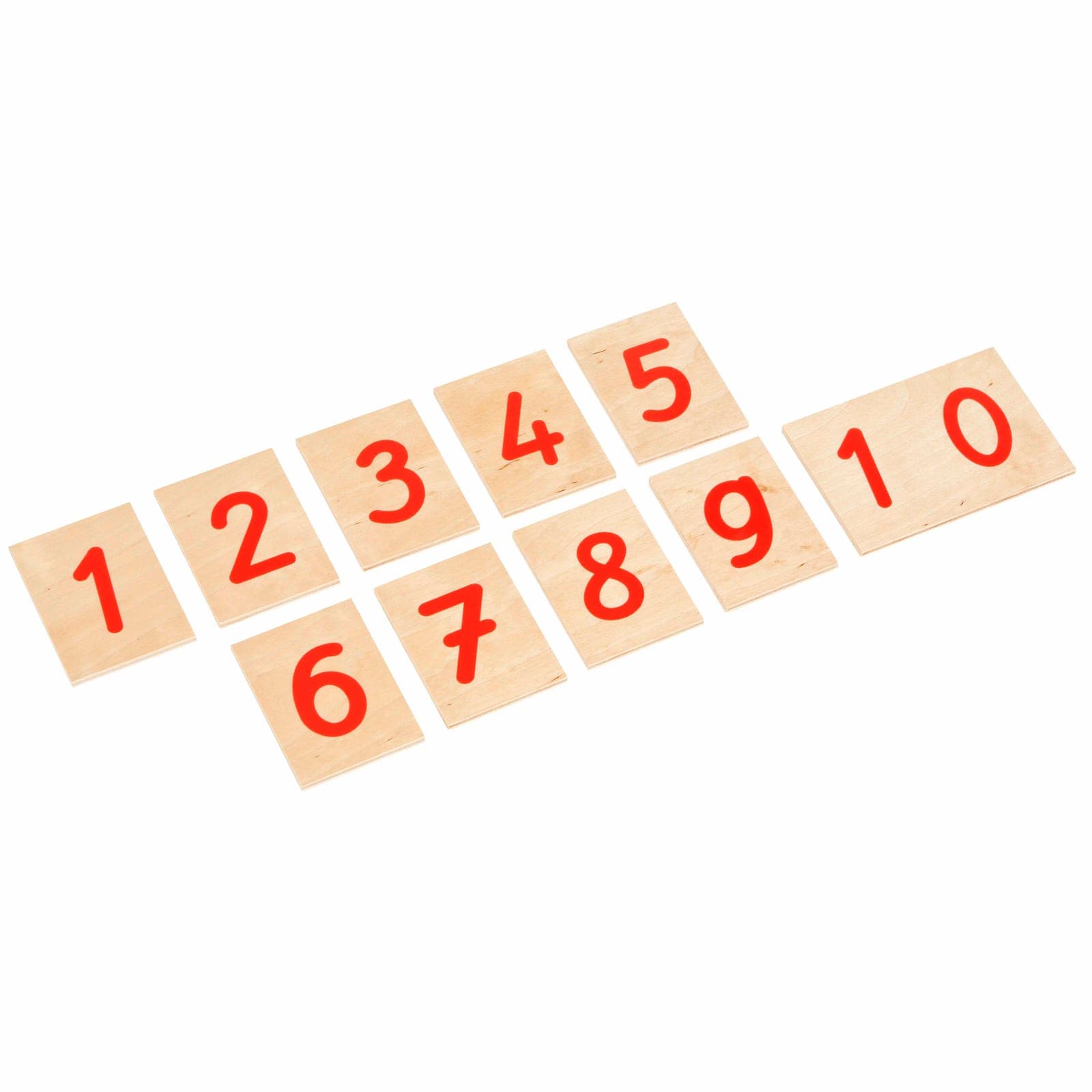 Printed Numerals — View 1