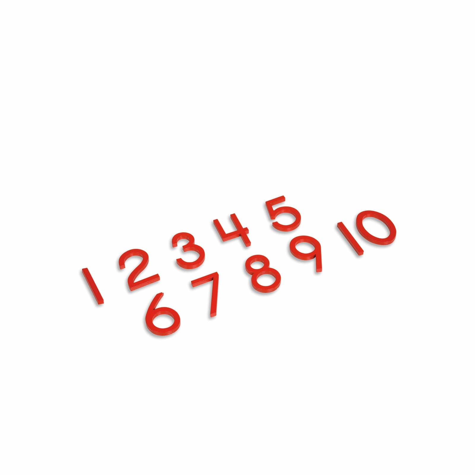 Cut-Out Numerals: US Version — View 1