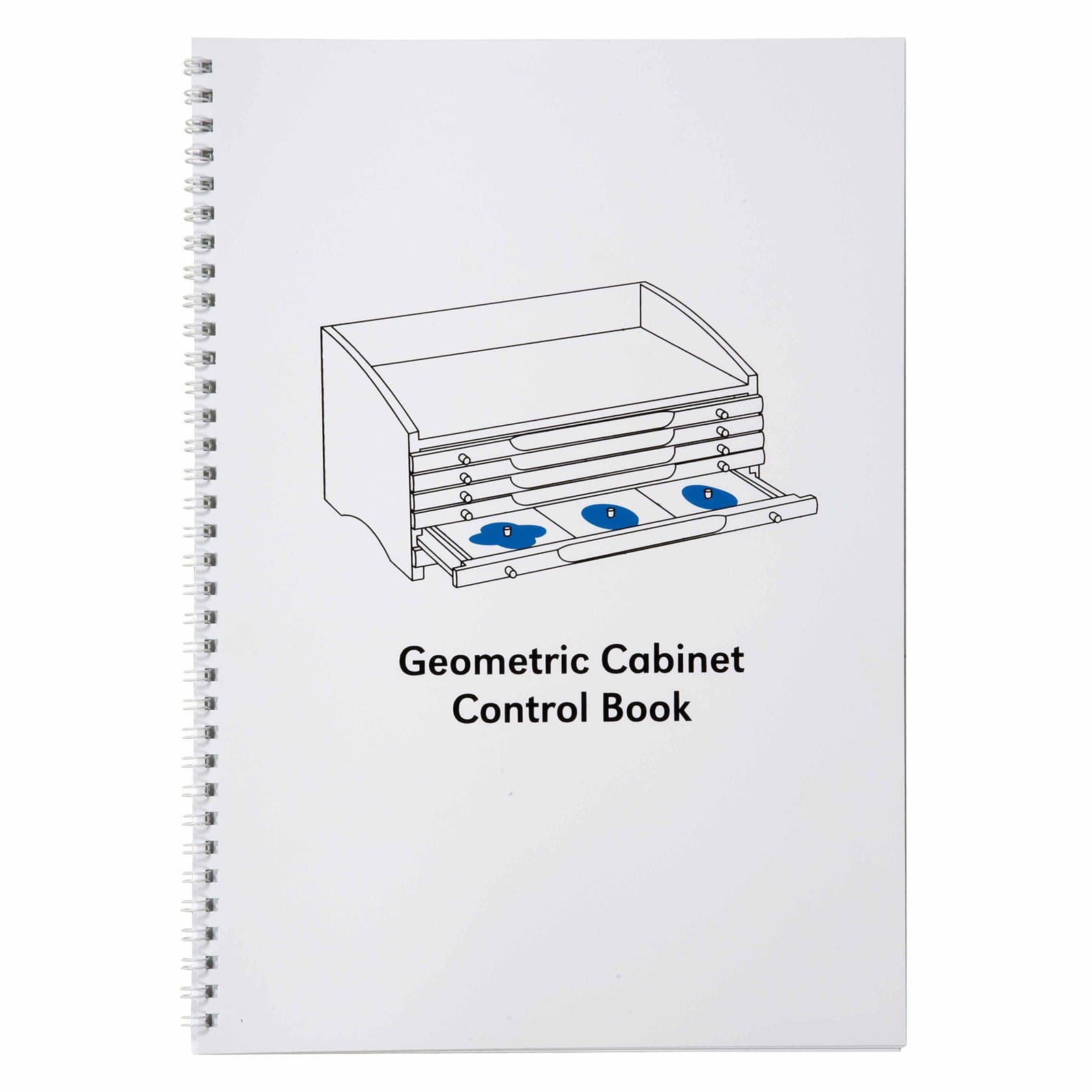 Geometric Cabinet Control Book — Shape Reference Guide — View 1