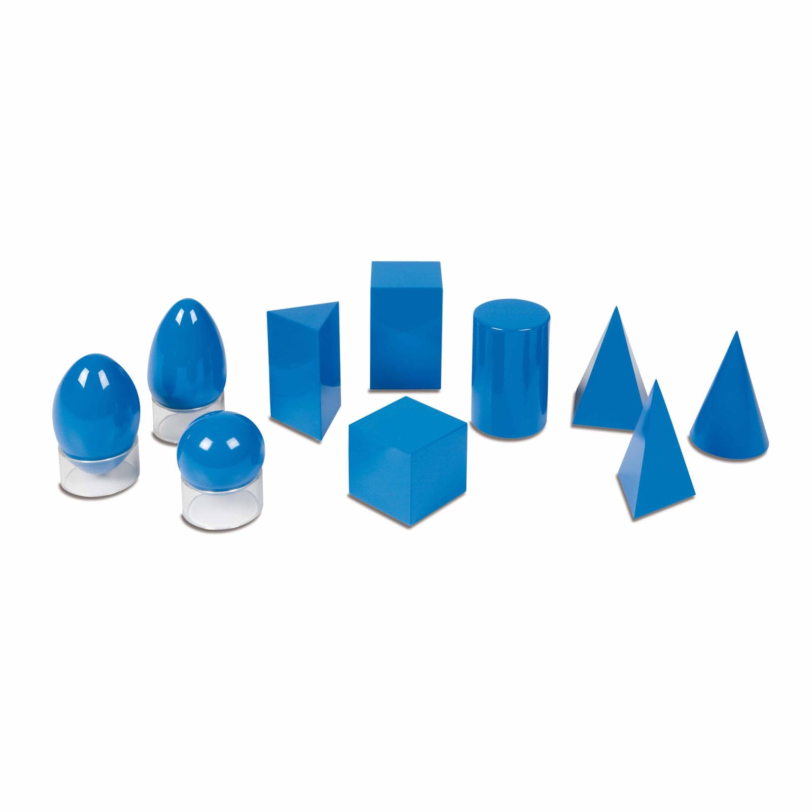 Geometric Solids — Ten 3D Forms for Tactile Shape Exploration — View 1