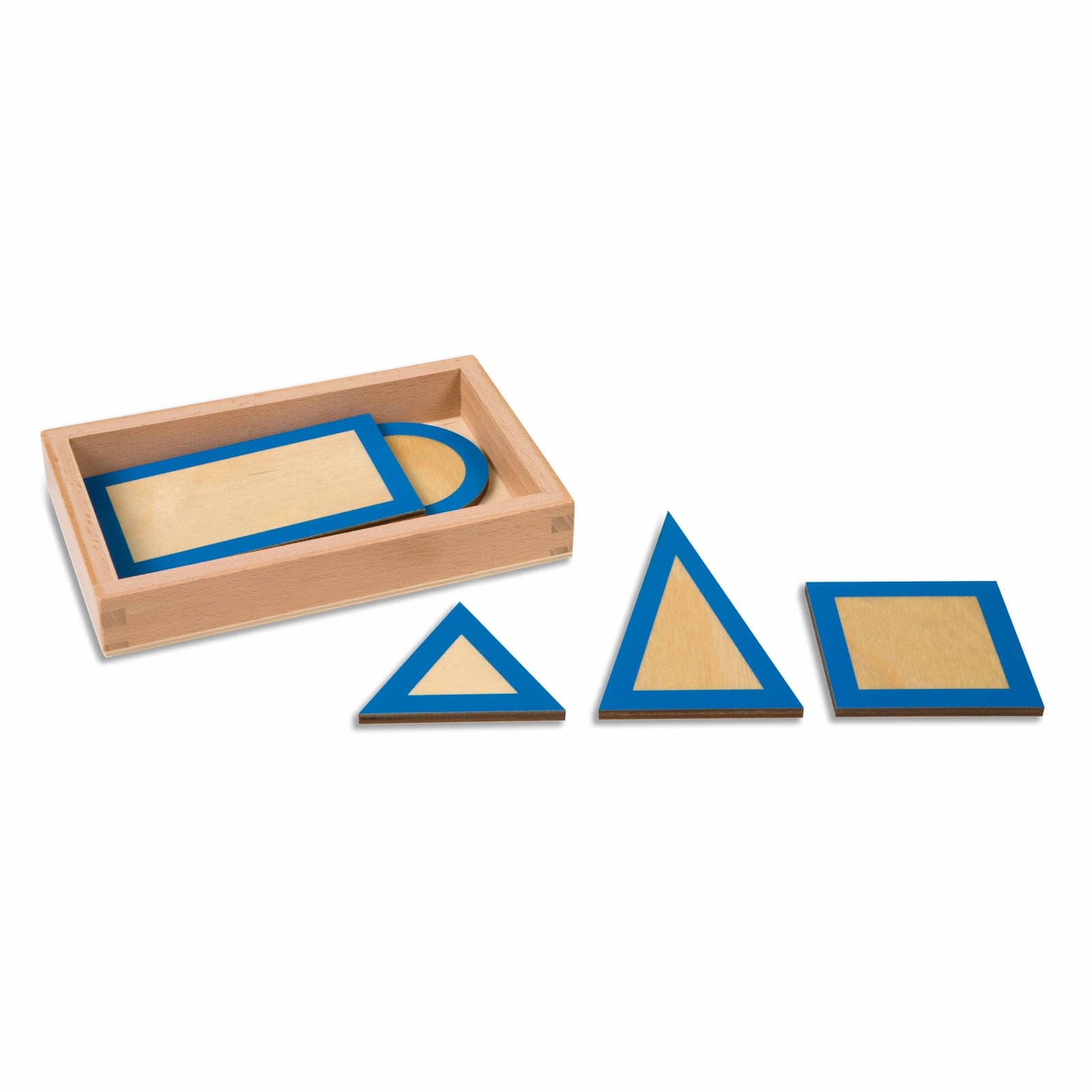 Geometric Plane Figures — Flat Shapes for Tactile Discrimination — View 1
