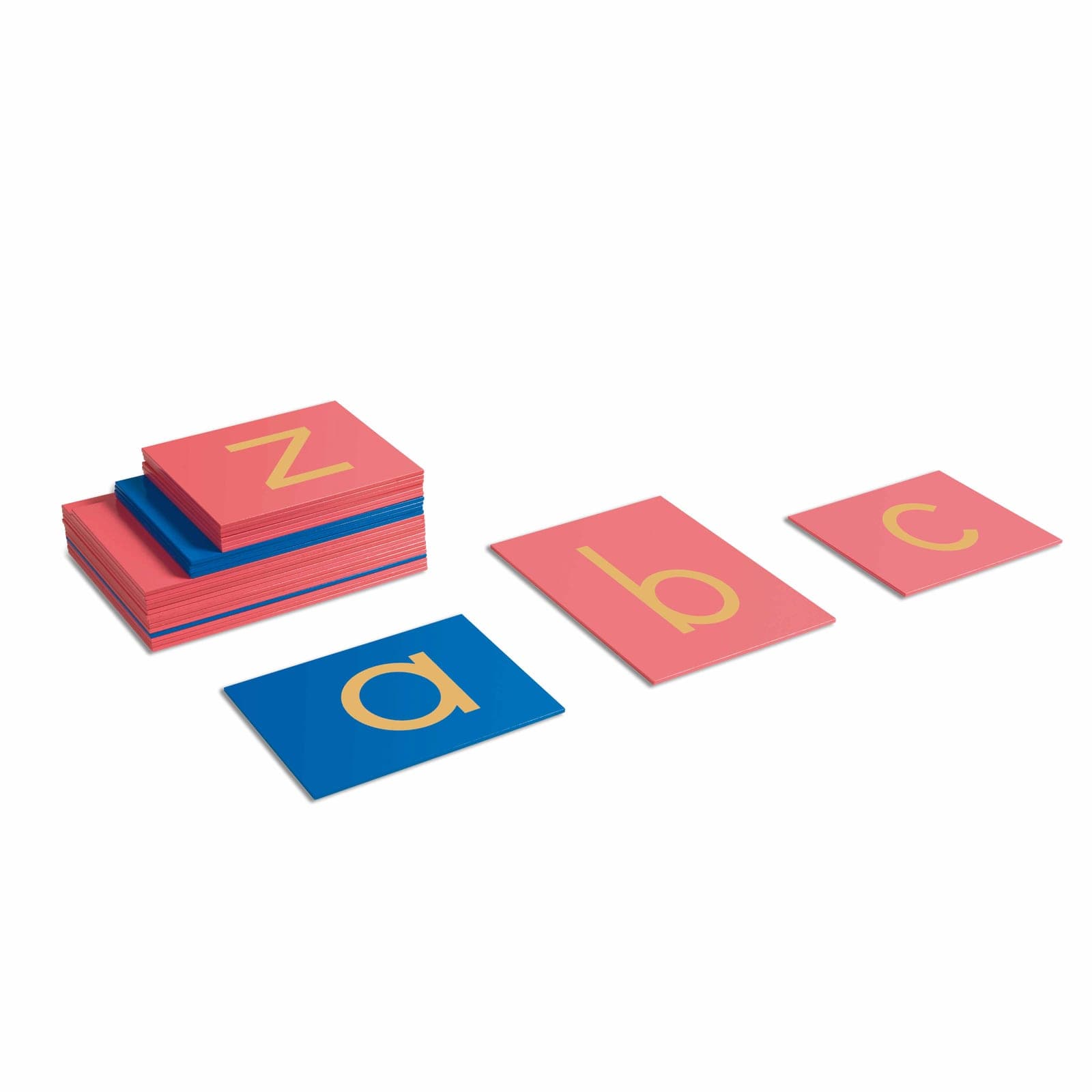 Sandpaper Letters: International Print — Montessori Material | Faborino