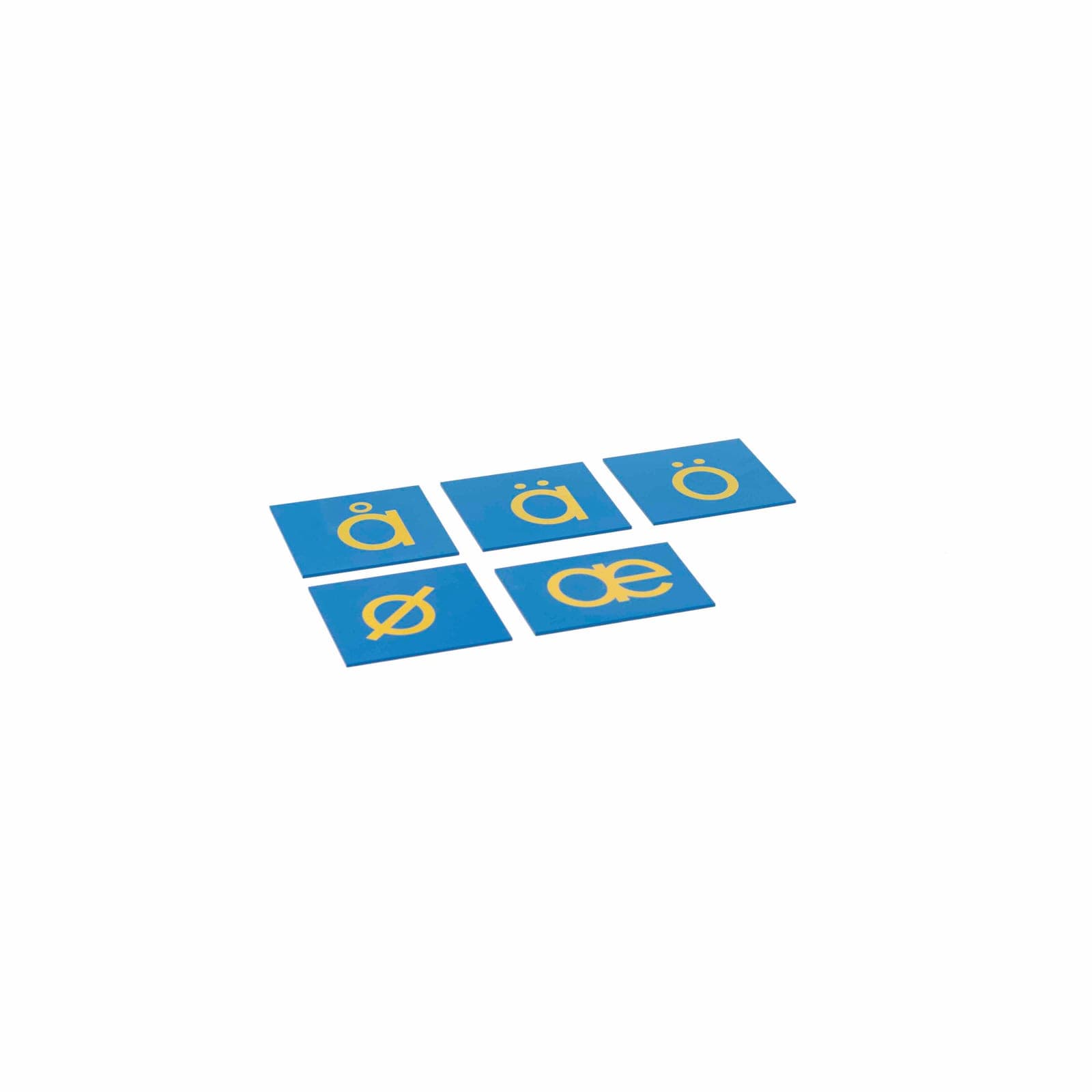 Sandpaper Letters: Nordic Print - Supplement Set — Montessori Material | Faborino