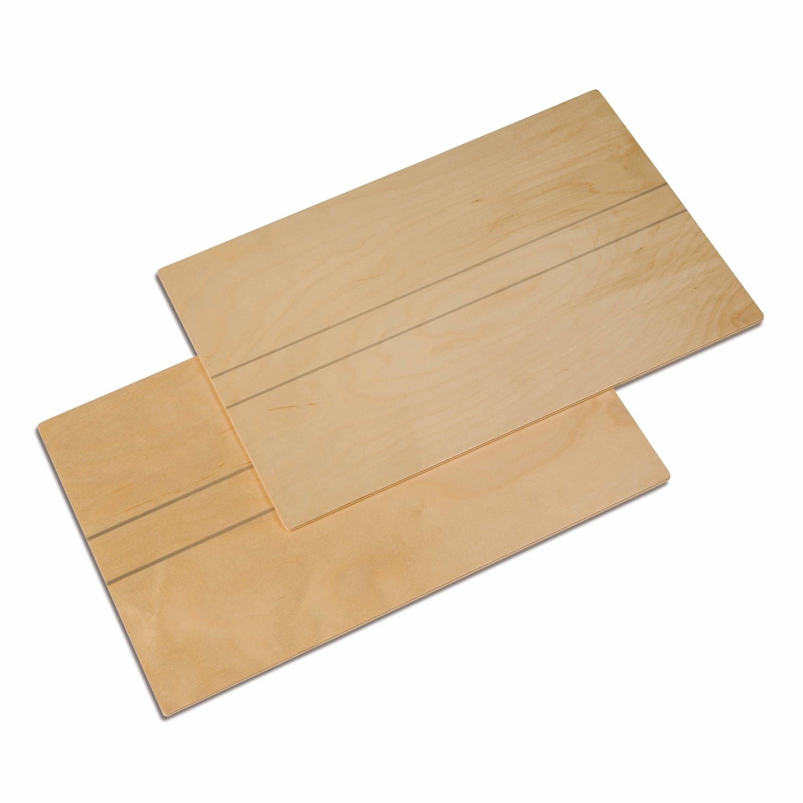 Wooden Boards: Set Of 2 — Montessori Material | Faborino