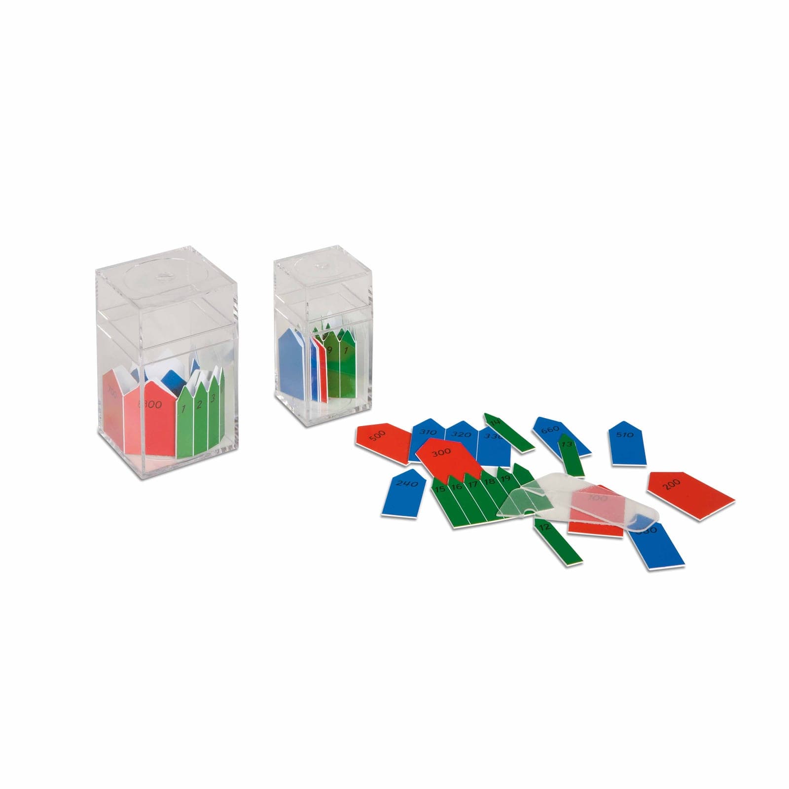 Printed Arrows: 100 / 1000 Bead Chains — View 1
