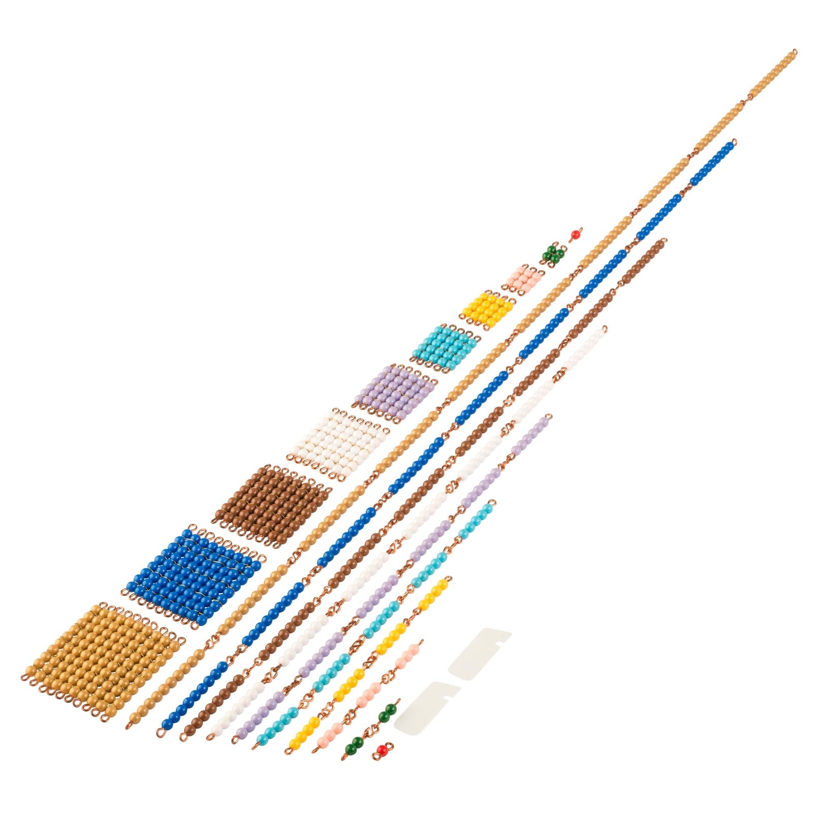 Short Bead Chains: Individual Beads Nylon — View 1