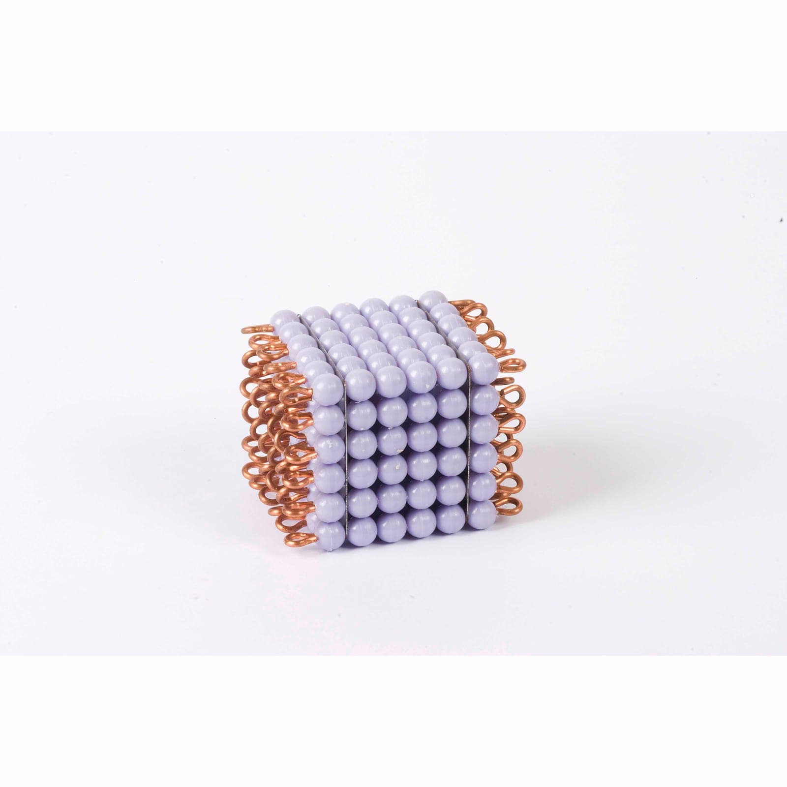 Nylon Bead Cube of 6 — Purple Individual Unit