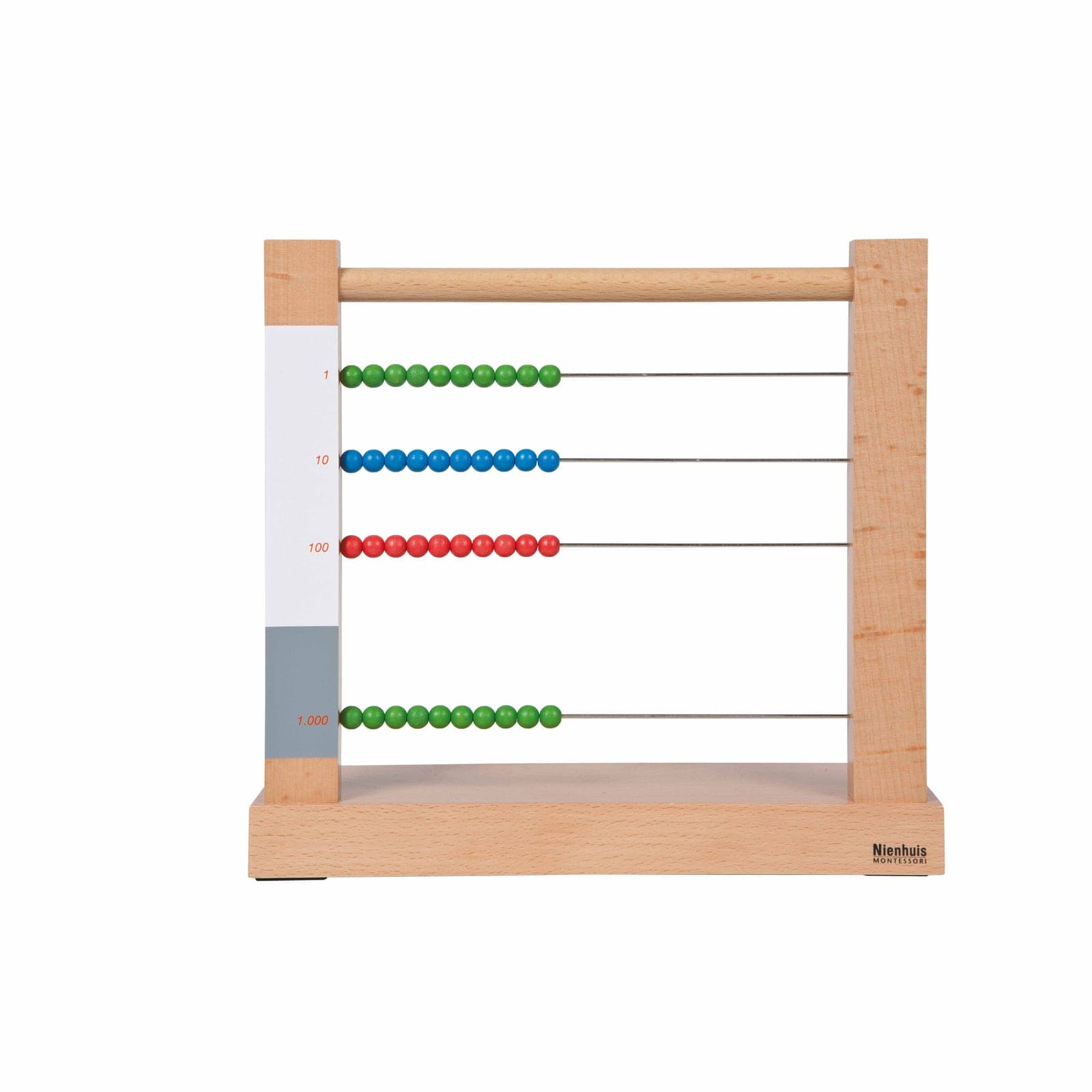 Small Bead Frame — Mathematical Operations with Colour-Coded Beads — View 1