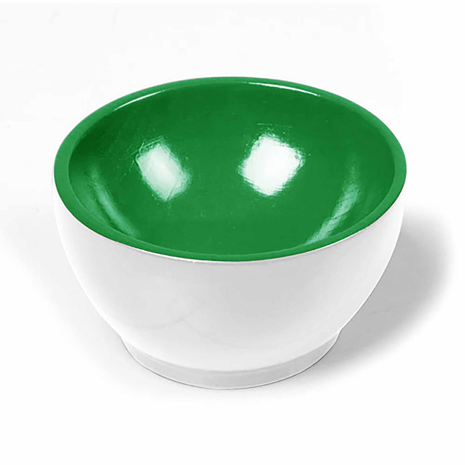 Wooden Cup: White / Green — Montessori Material | Faborino