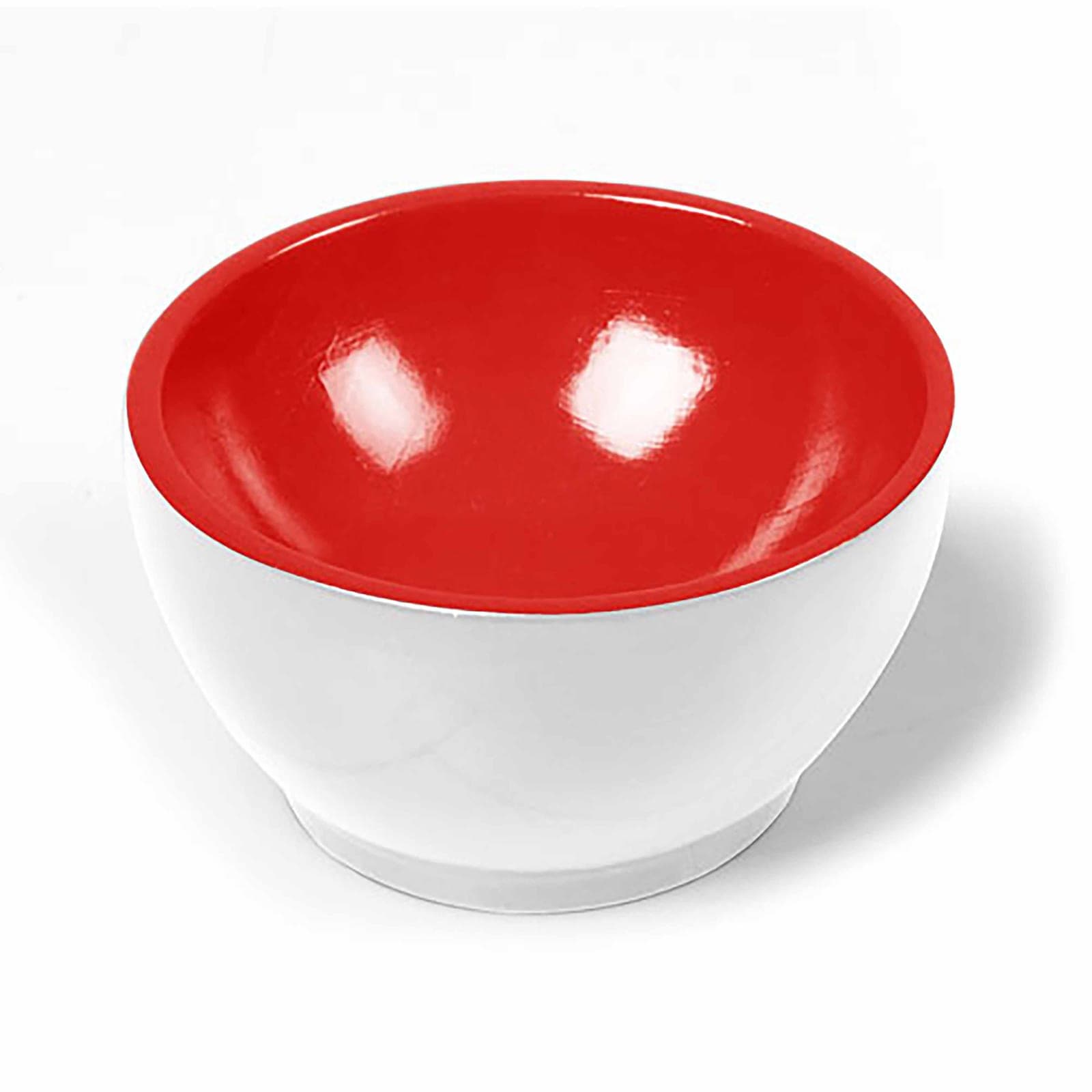 Wooden Cup: White / Red — Montessori Material | Faborino