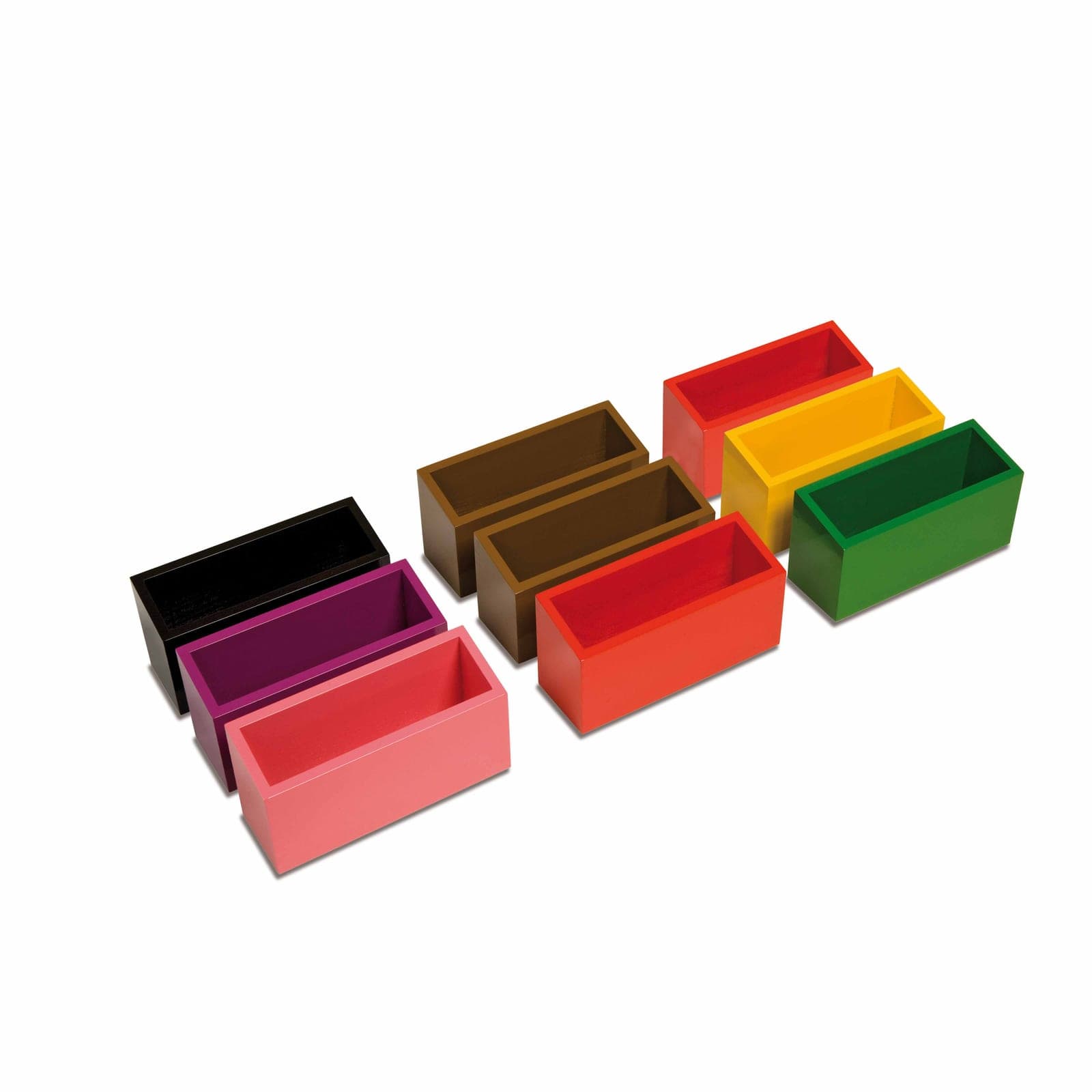 Grammar Command Boxes — Eight Colour-Coded Activity Boxes — View 1