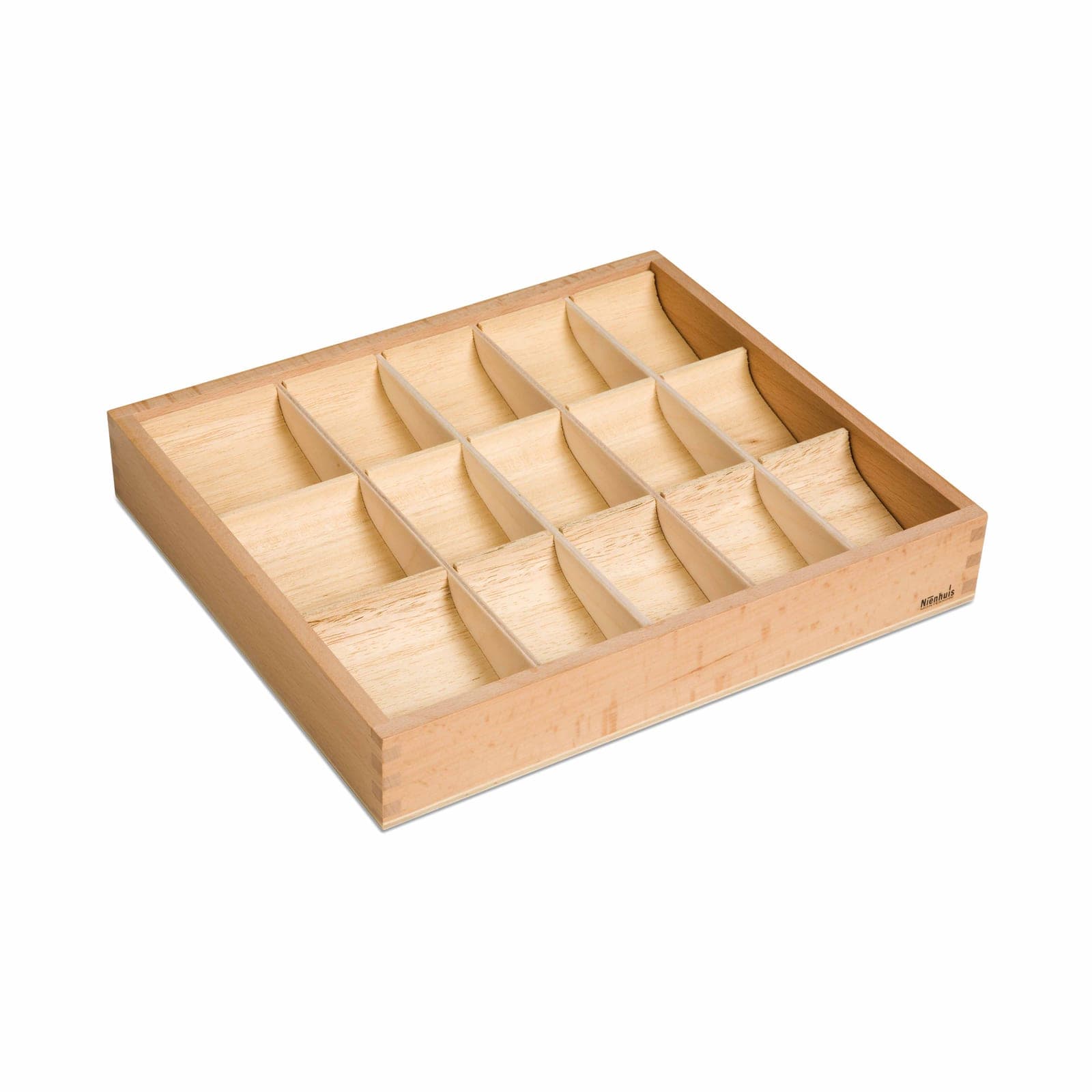 Grammar Symbols Box — 15 Compartment Storage Solution — Montessori Material | Faborino