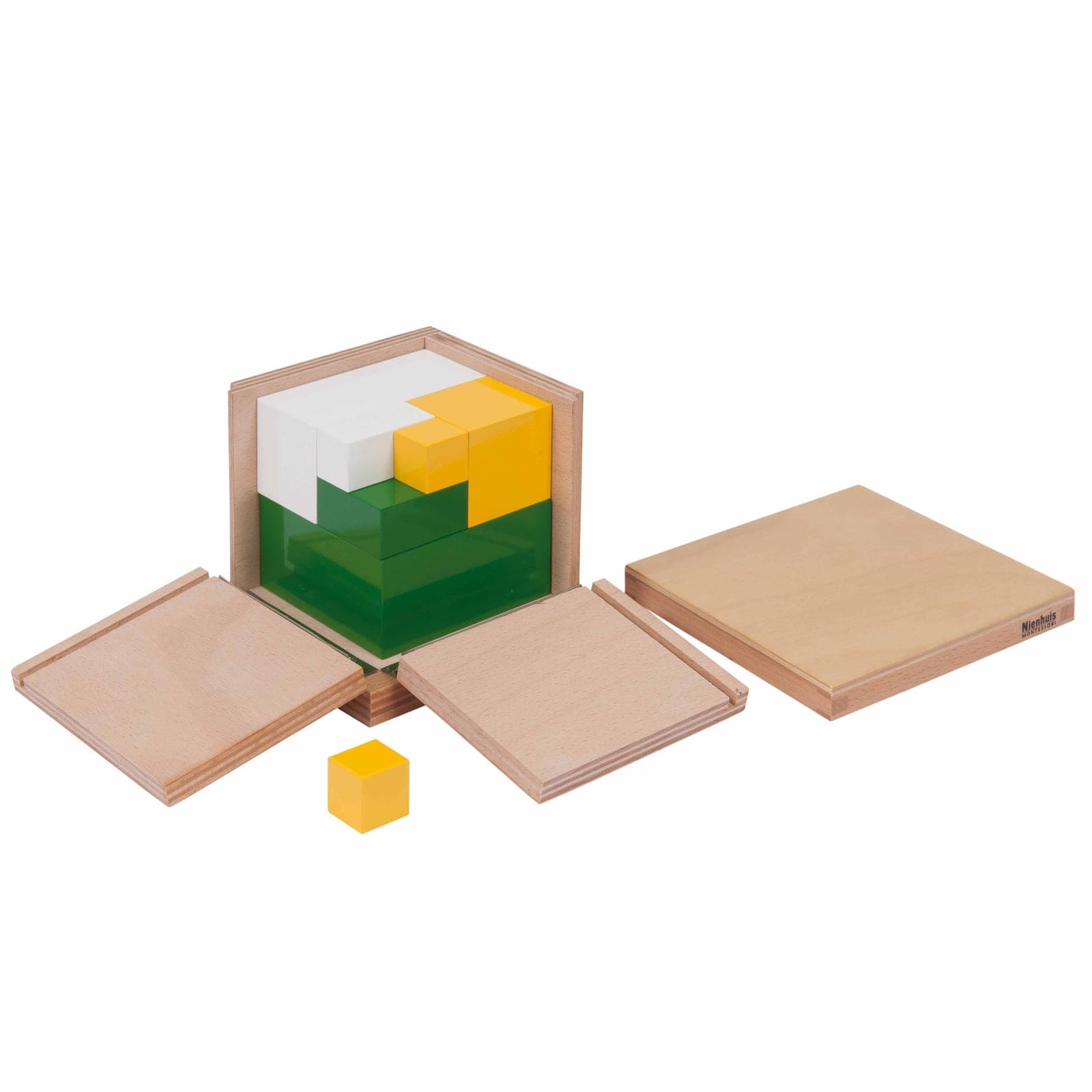 Power Of Two Cube — Binary Progression Mathematical Exploration — View 1