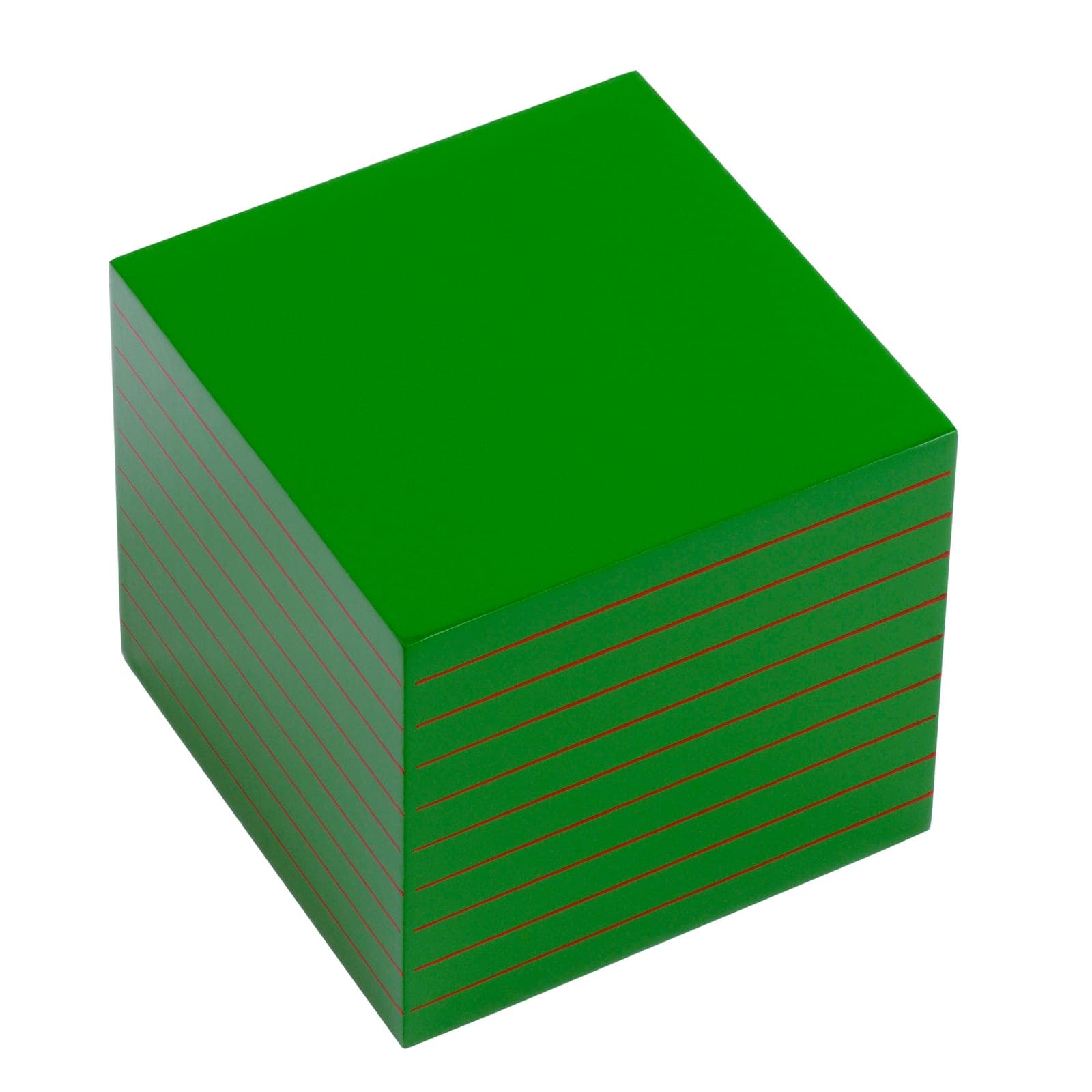 Number Hierarchy Cube — 50mm Wooden Thousand Representation — Montessori Material | Faborino