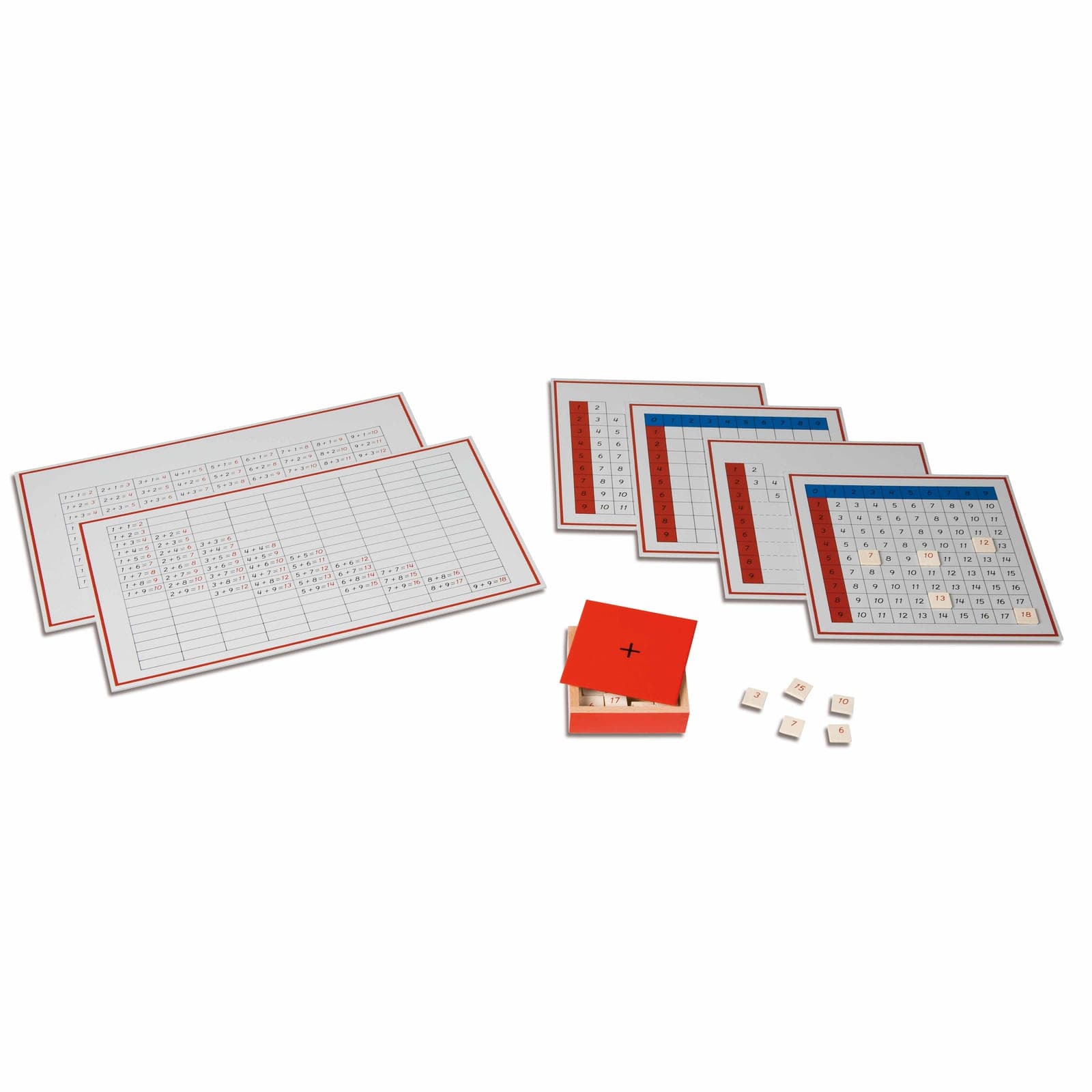 Addition Working Charts — View 1