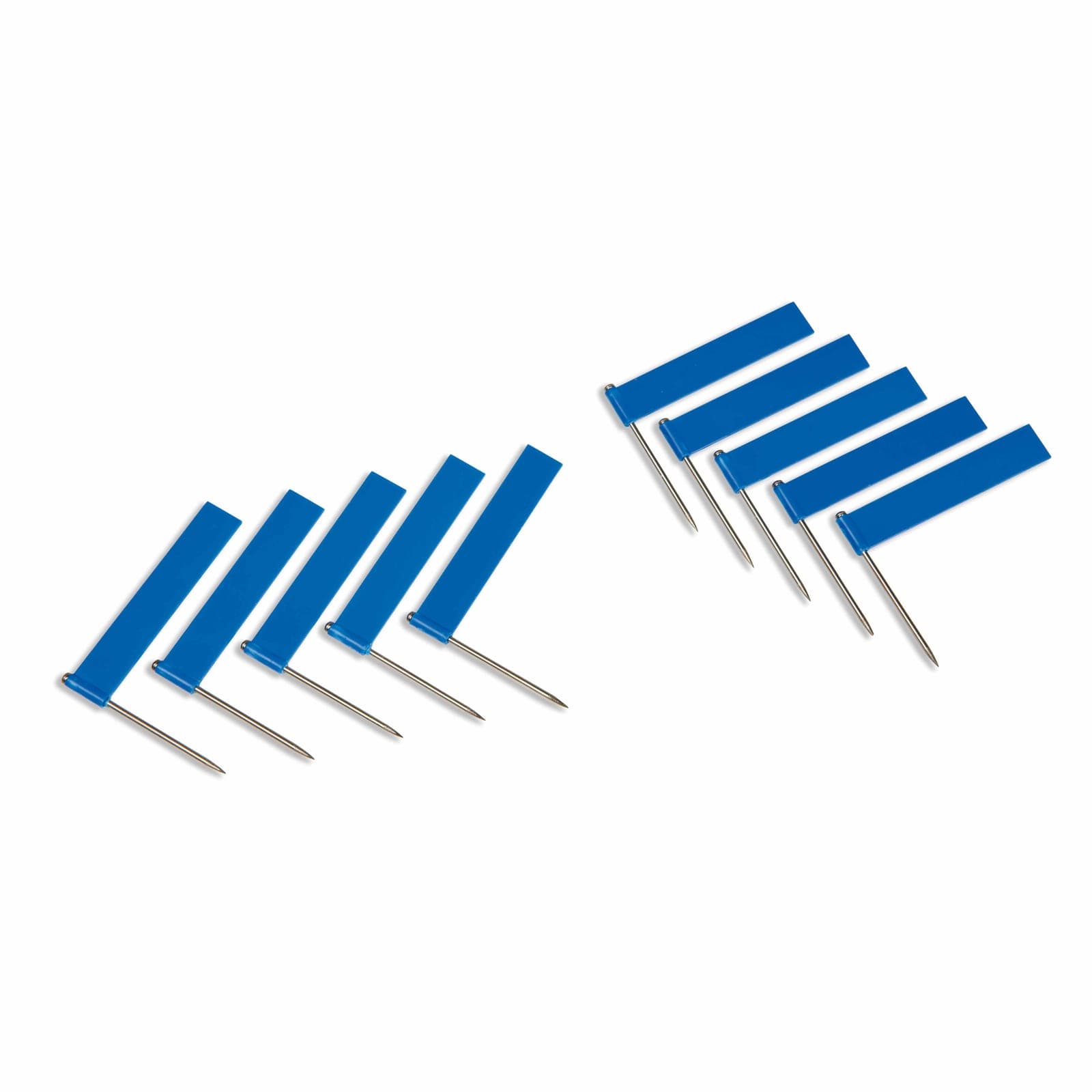 Extra Flags: Blue (10) — Montessori Material | Faborino