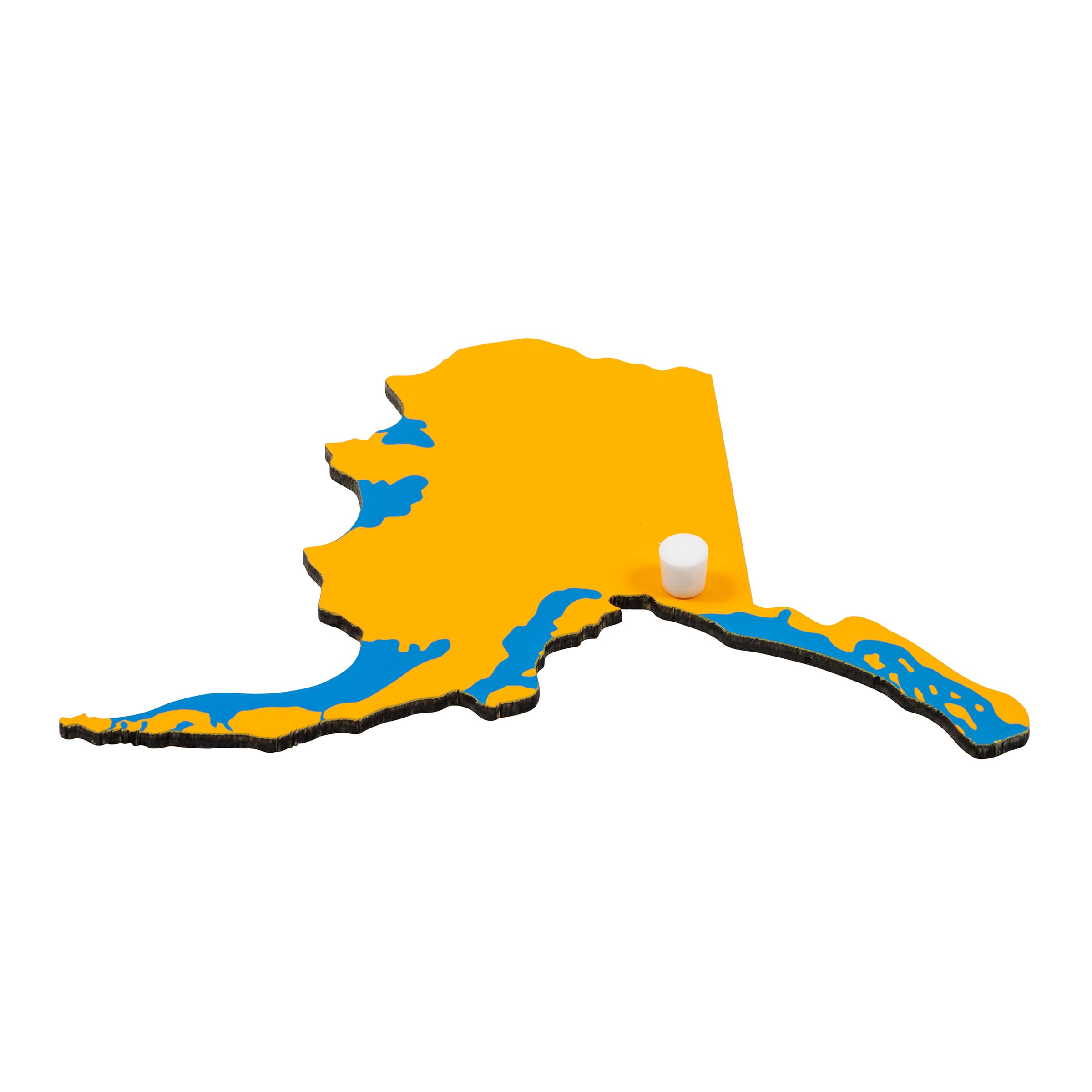 Puzzle Piece Of North America: Alaska — View 1