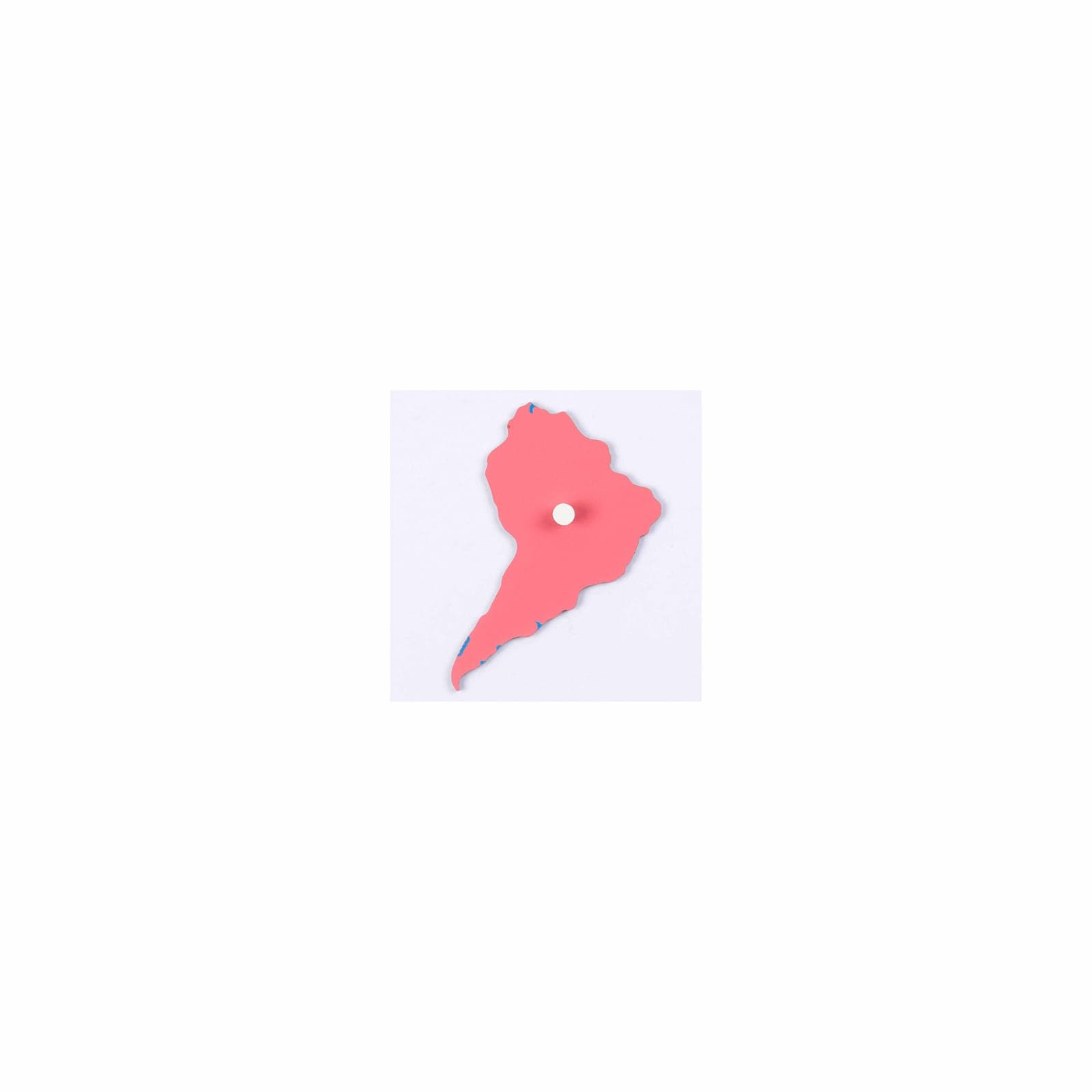 Puzzle Piece Of World Parts: South America — Montessori Material | Faborino
