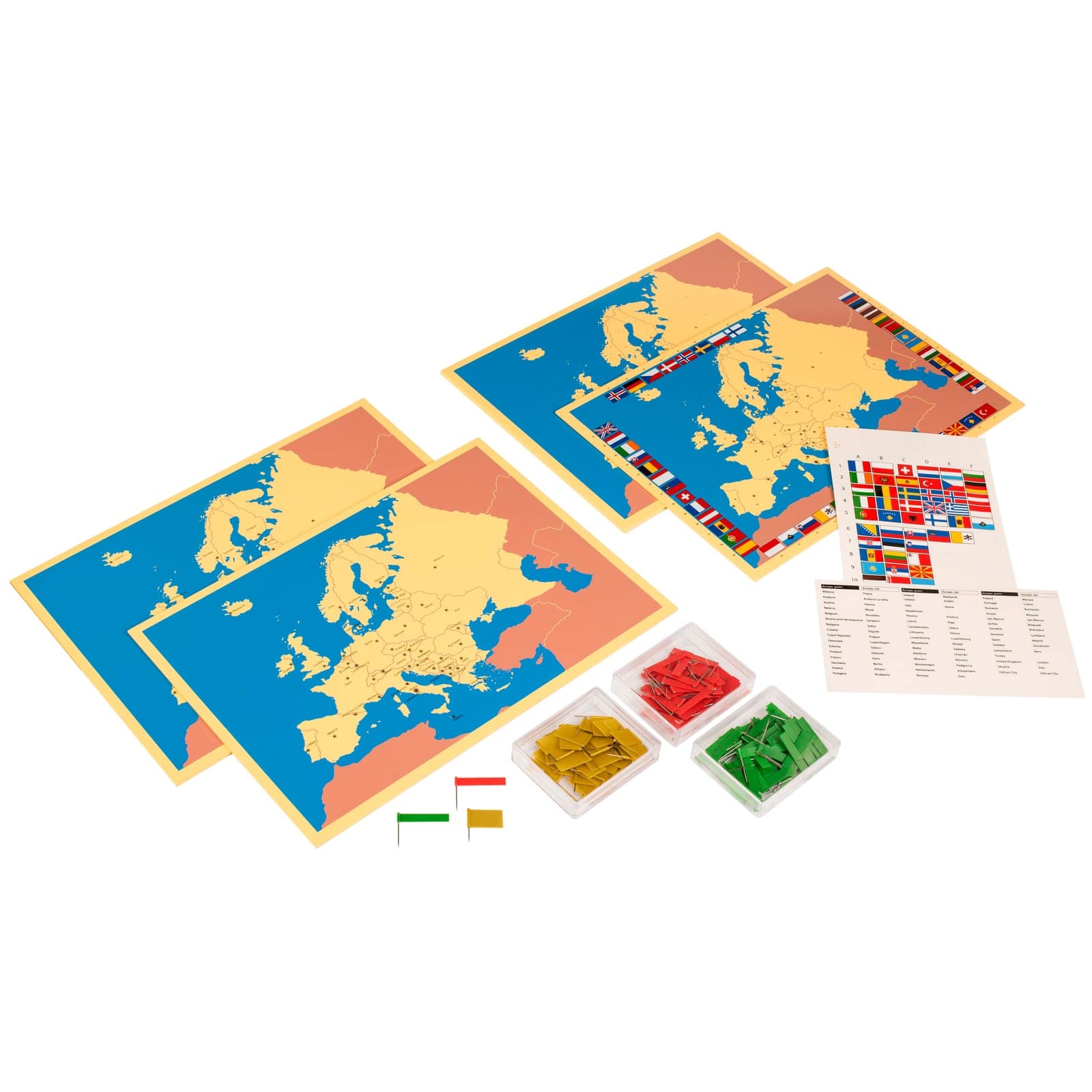 Four Maps Of Europe — View 1