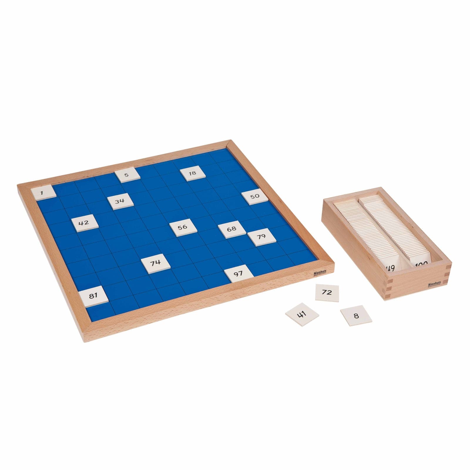 Hundred Board — Number Sequencing — View 1