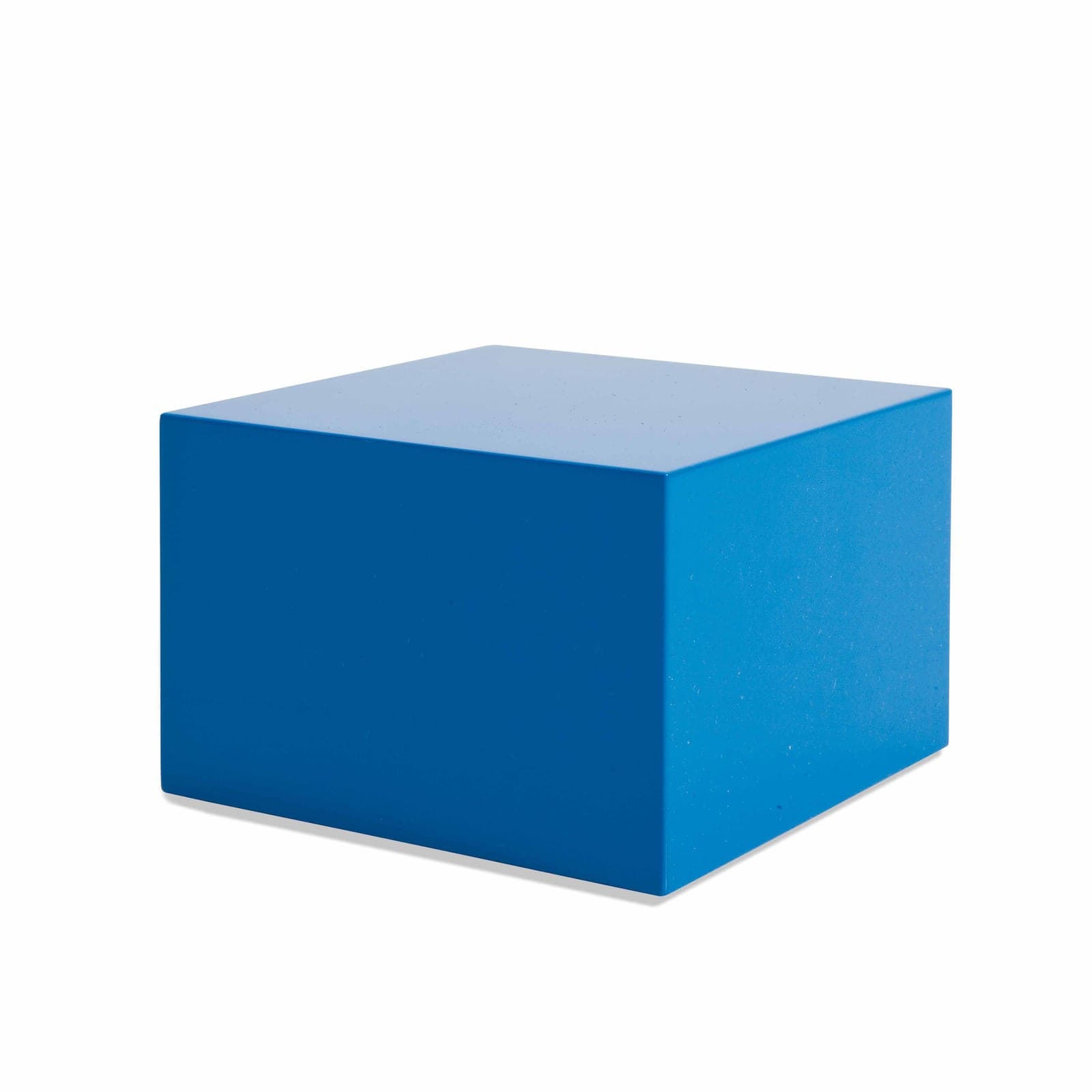 Square Prism — Short Based Geometric Solid — View 1