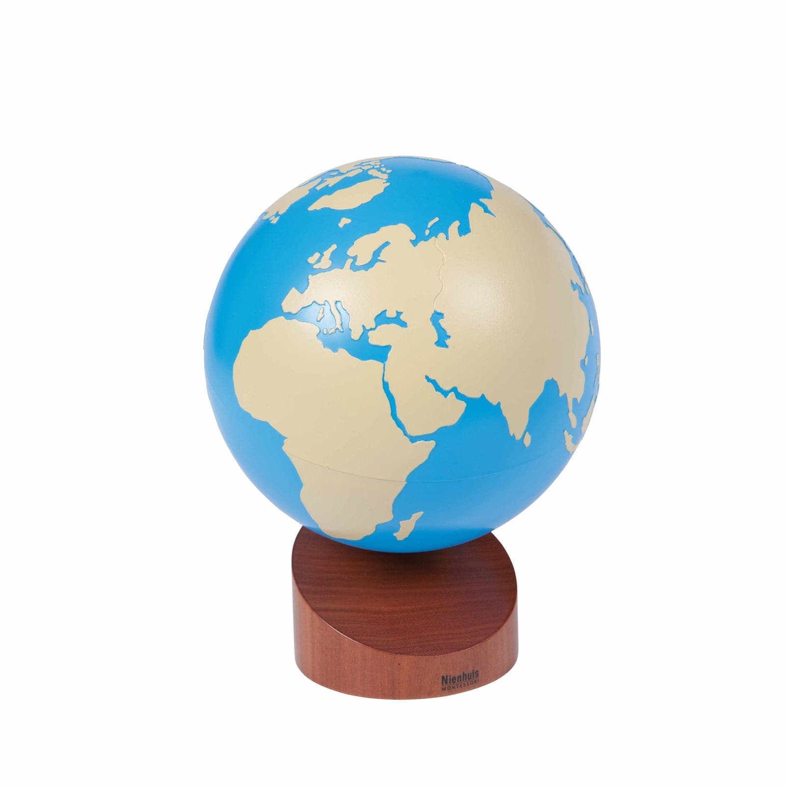 Globe Of Land And Water: Painted — Montessori Material | Faborino