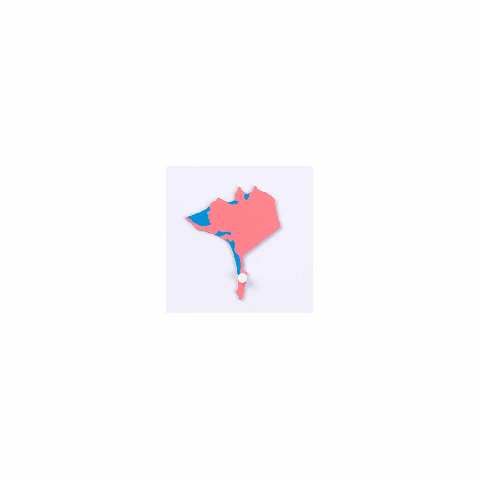 Puzzle Piece Of Usa: Alaska — Montessori Material | Faborino