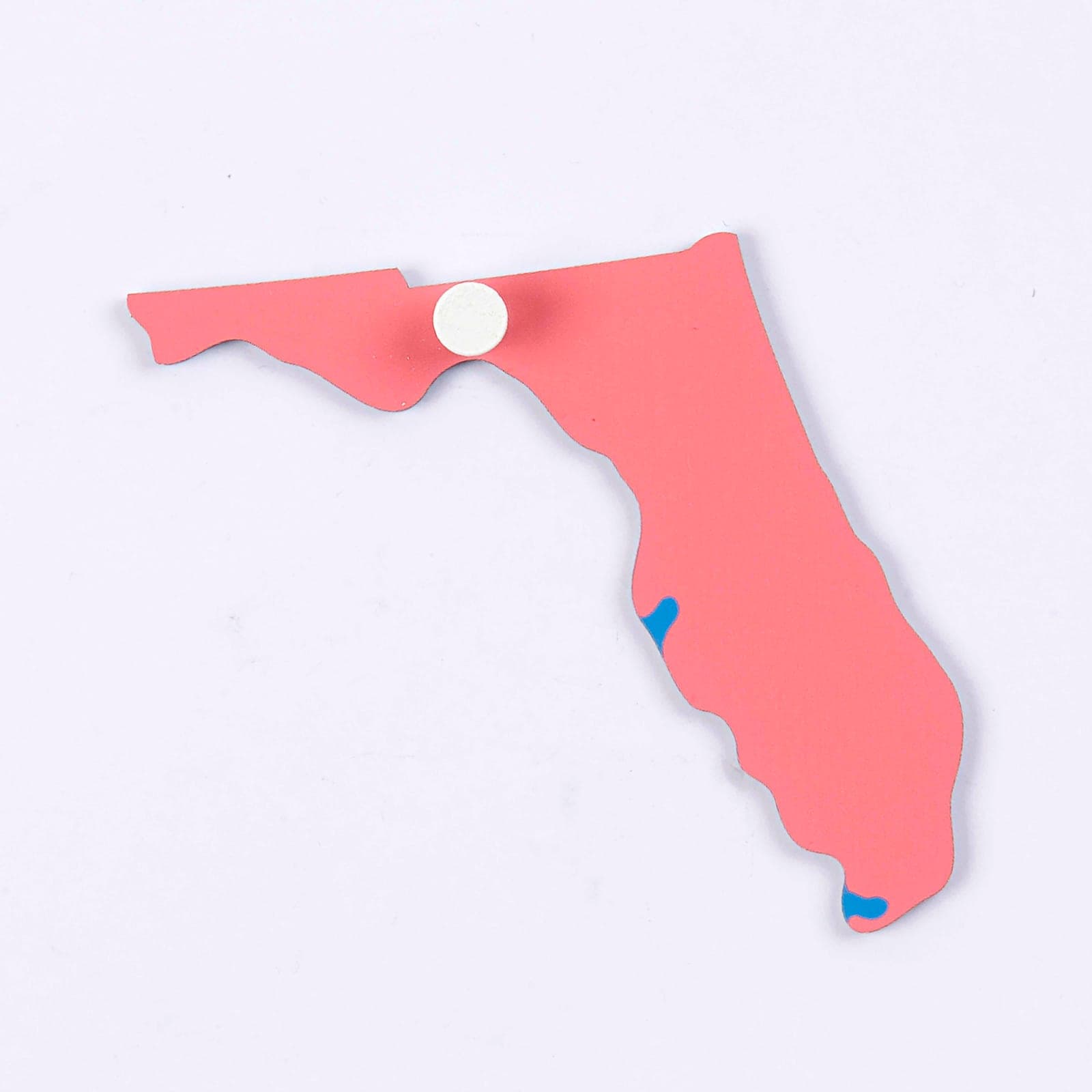 Puzzle Piece Of Usa: Florida — Montessori Material | Faborino