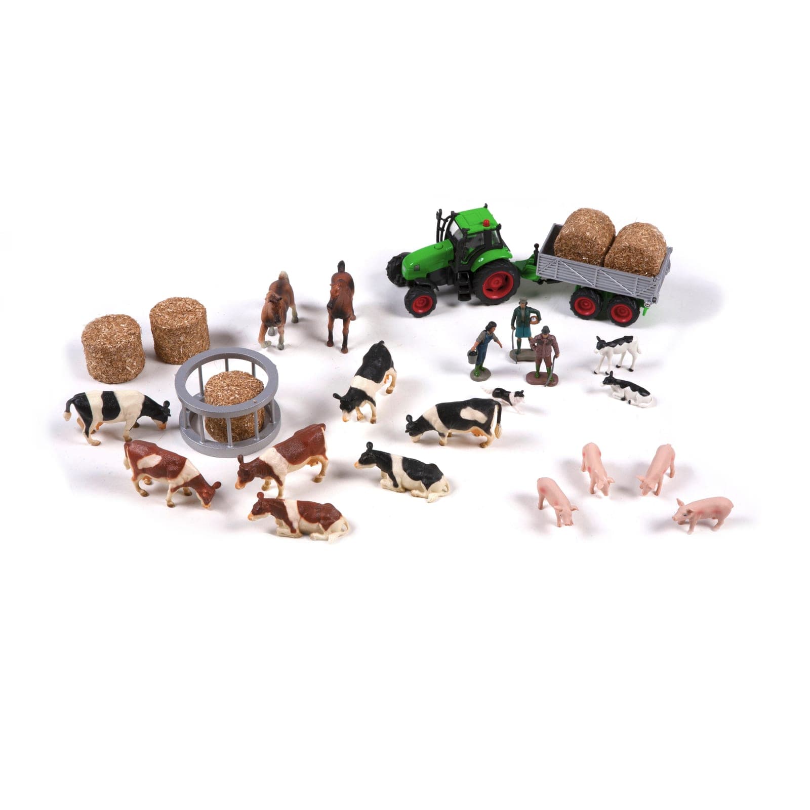 The Farm: Set Of Farm Animals — Montessori Material | Faborino