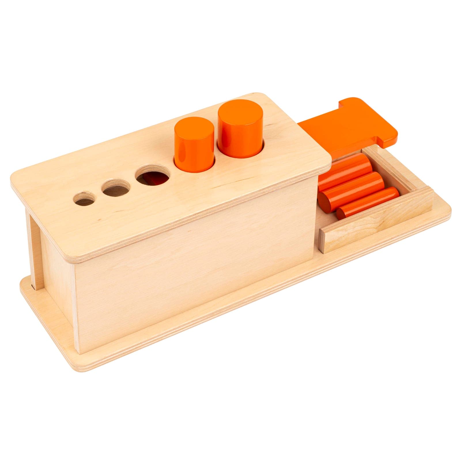 Cylinder Slide — Knobless Cylinders with Sliding Drawer — View 1