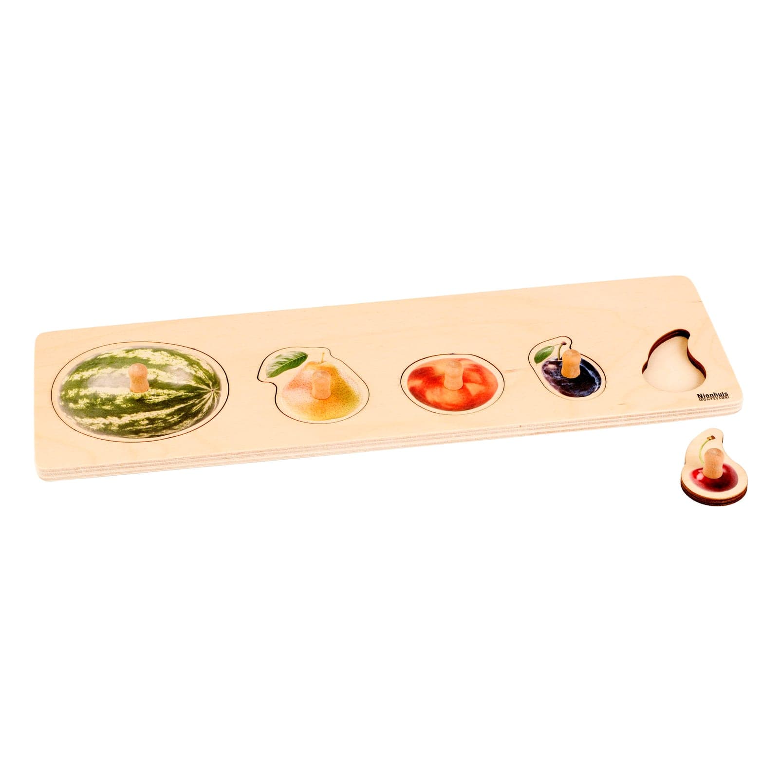 Toddler Puzzle: 5 Fruits — View 1
