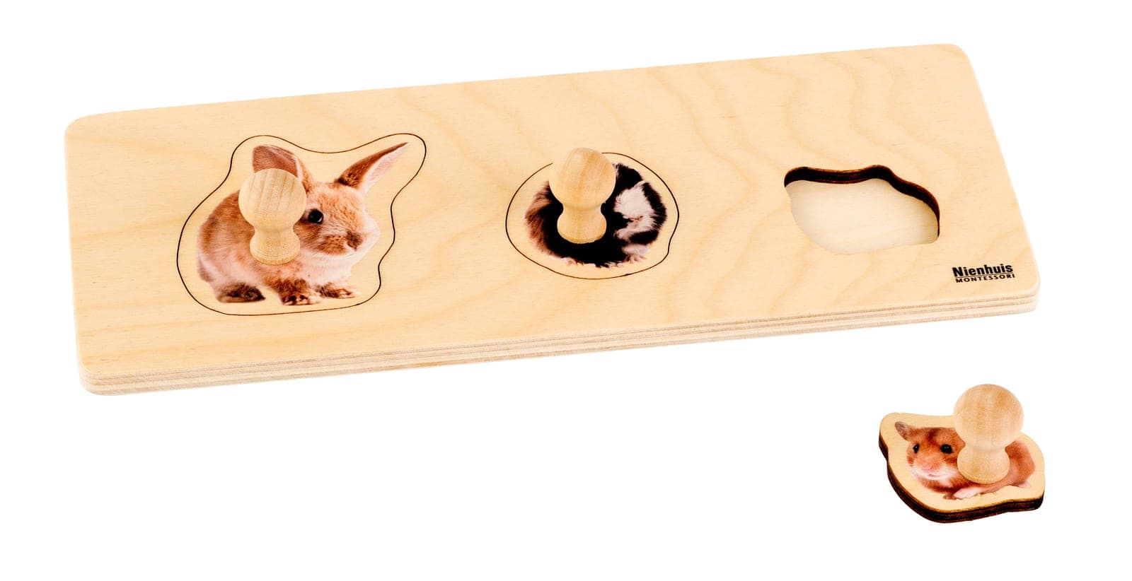 Kleinkind-Puzzle: 3 Nagetiere — Ansicht 1