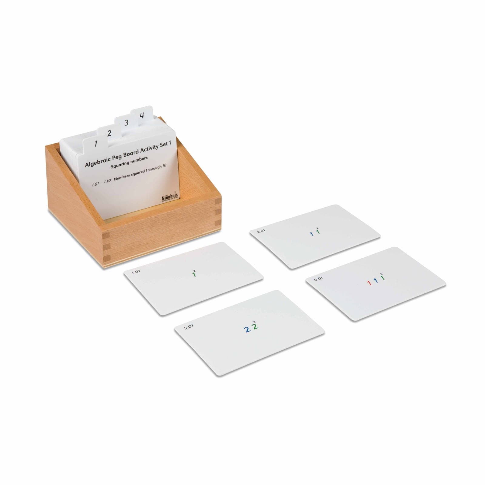 Algebraisches Steckbrett Aktivitätsset: 1 — Ansicht 1