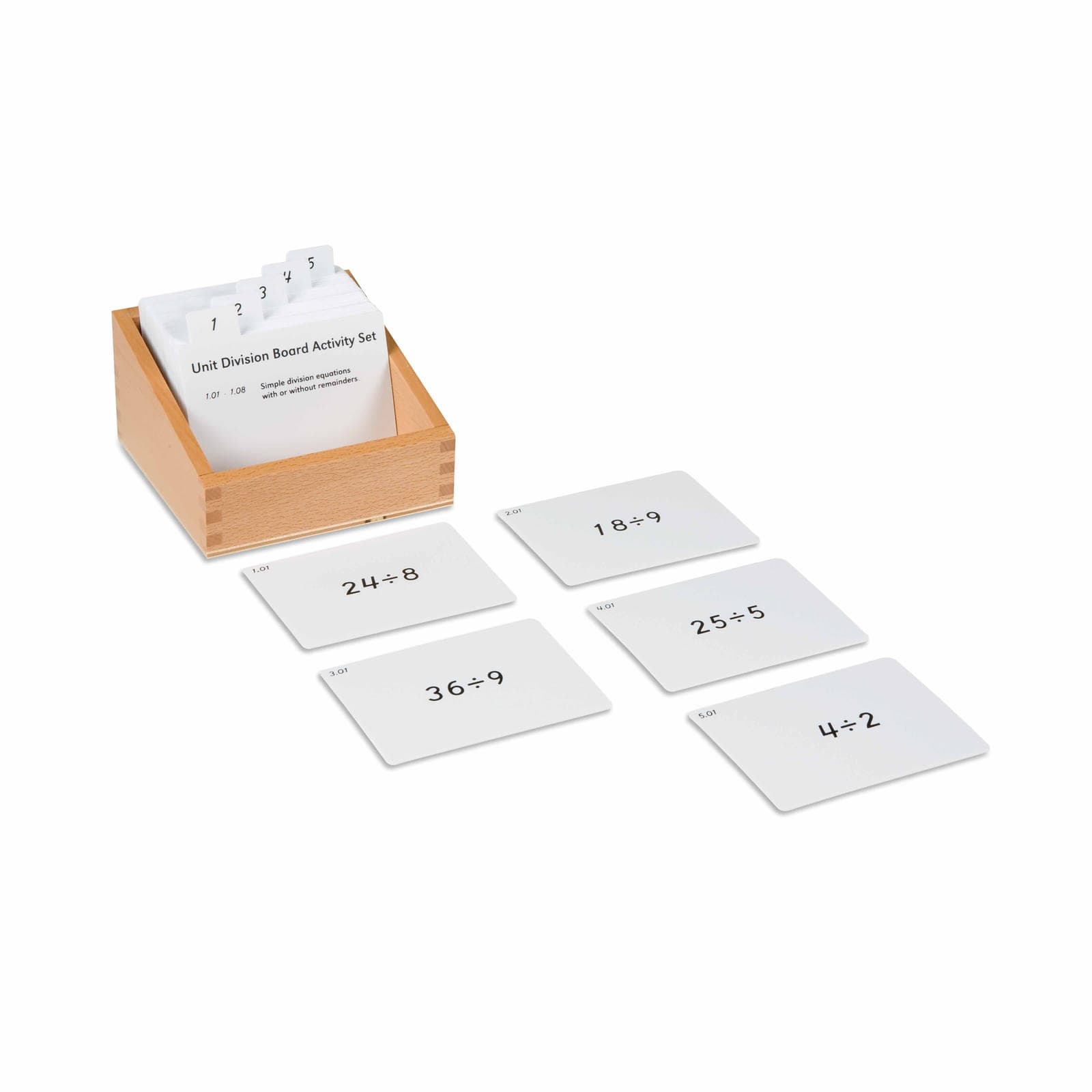 Unit Division Board Activity Set — View 1
