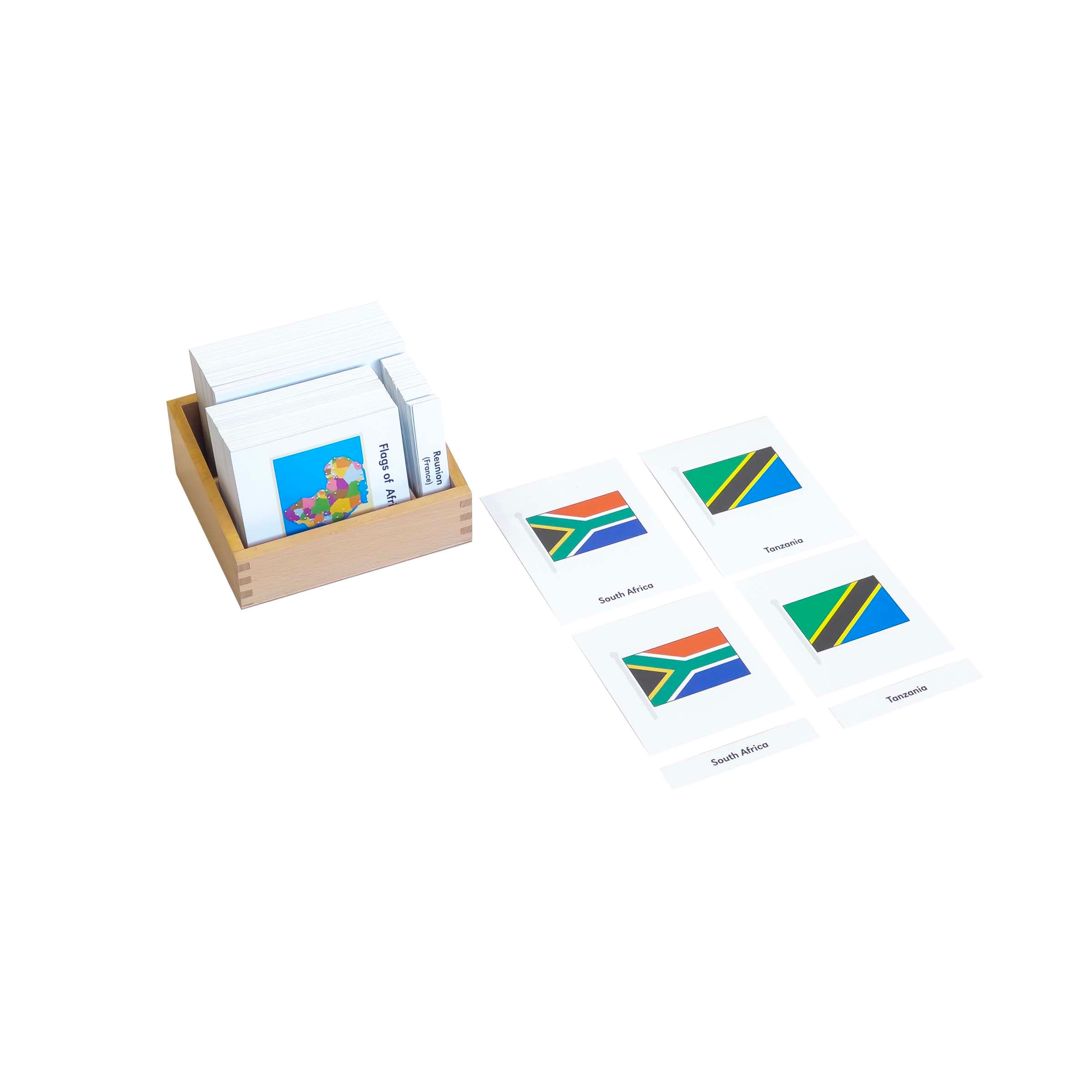 Flags Of Africa — Montessori Material | Faborino