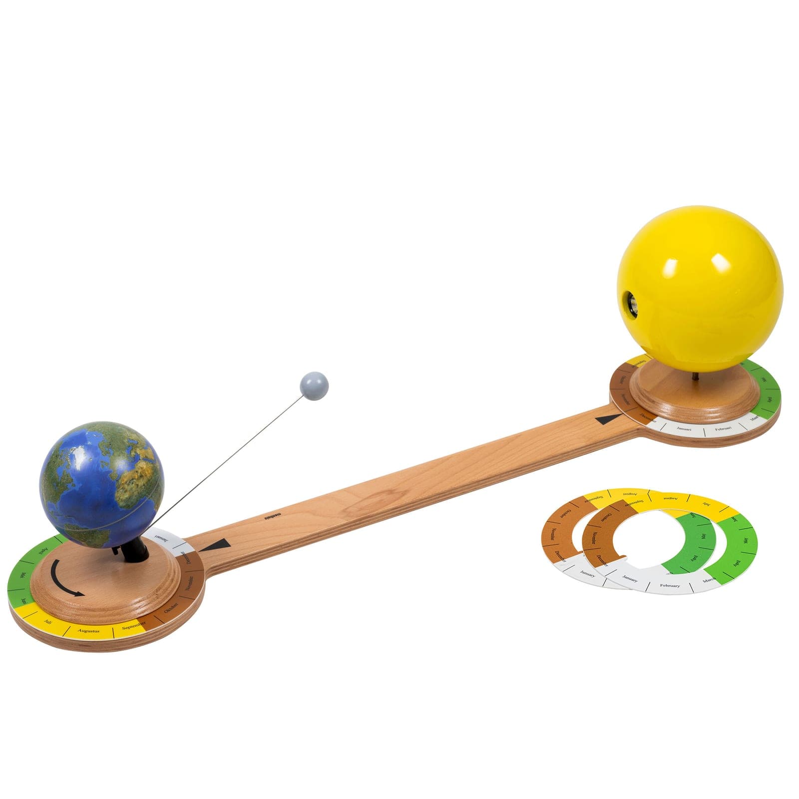 Tellurium — Earth & Sun Demonstration — View 1